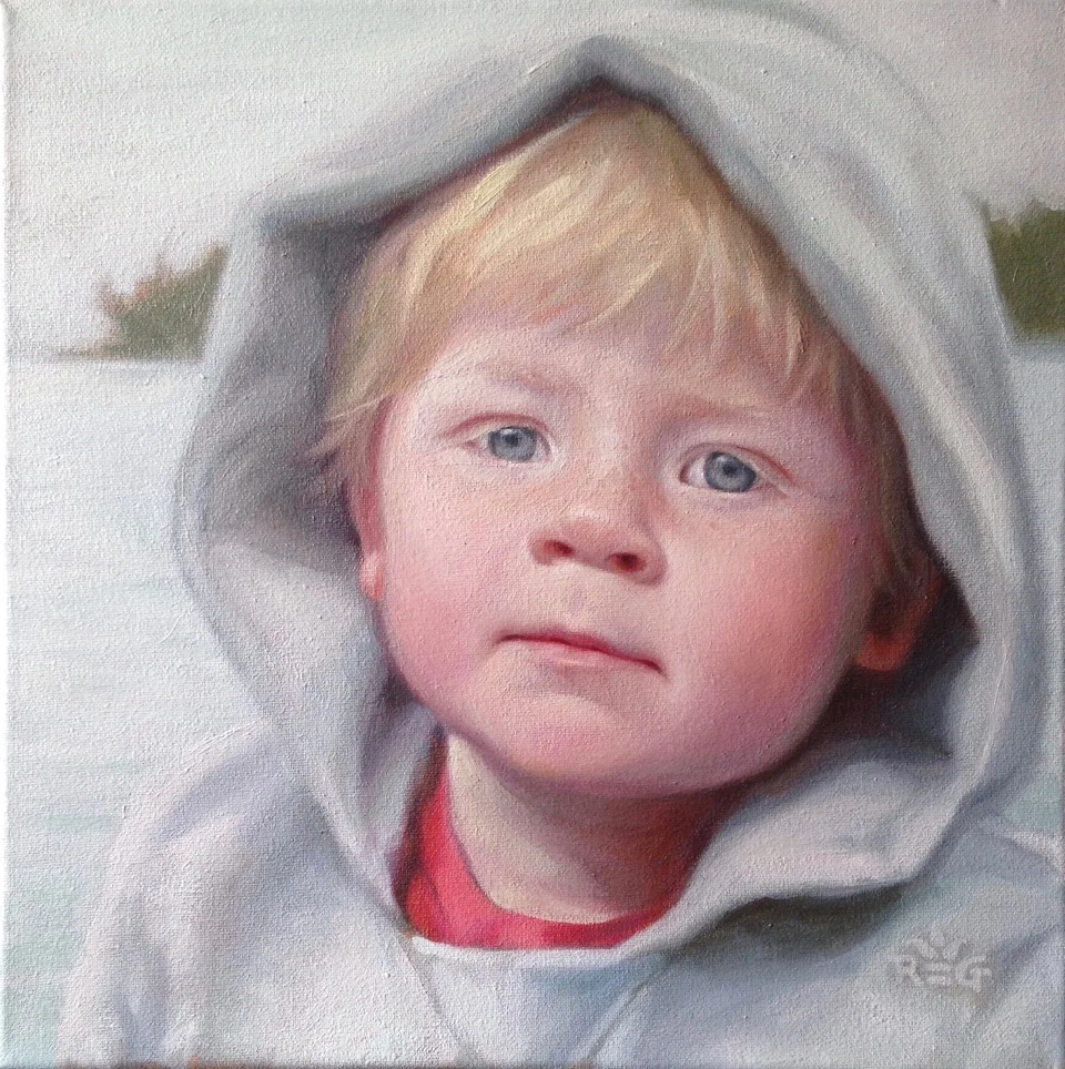 "Elijah", winner of Certificate of Merit in The Miracle of the Portrait Competition
