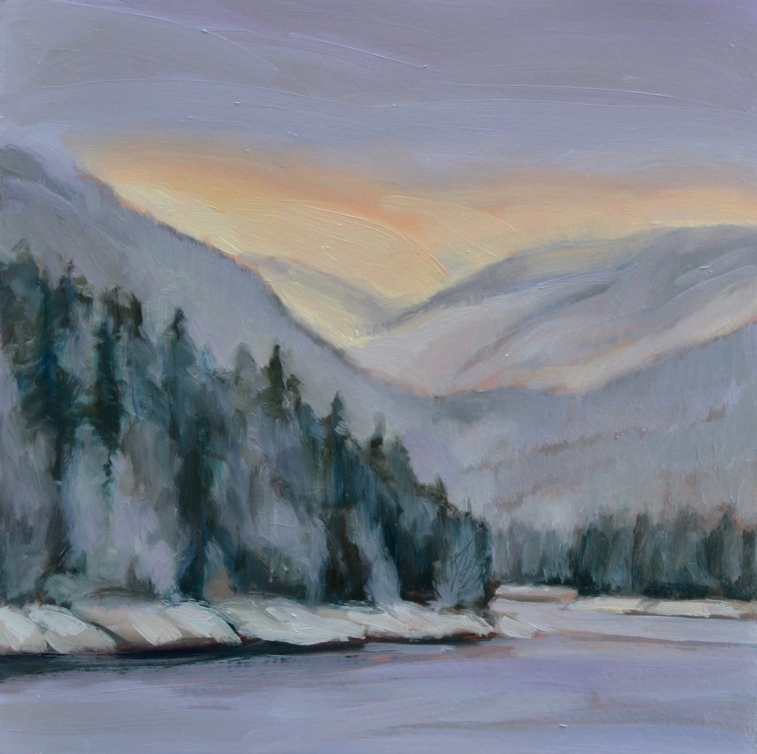 CLEVELAND LAKE in WINTER