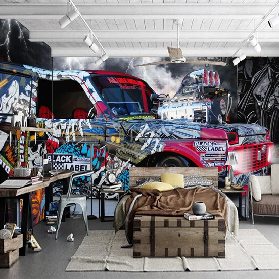 wallpapers-of-Coffee-hall-lounge-bar-KTV-living-room-TV-setting-wall-graffiti-car-murals-.jpg