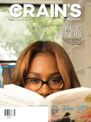 Crain’s New York Business (Cover Story): Bookstores are finding creative ways to survive and thrive in the age of Amazon