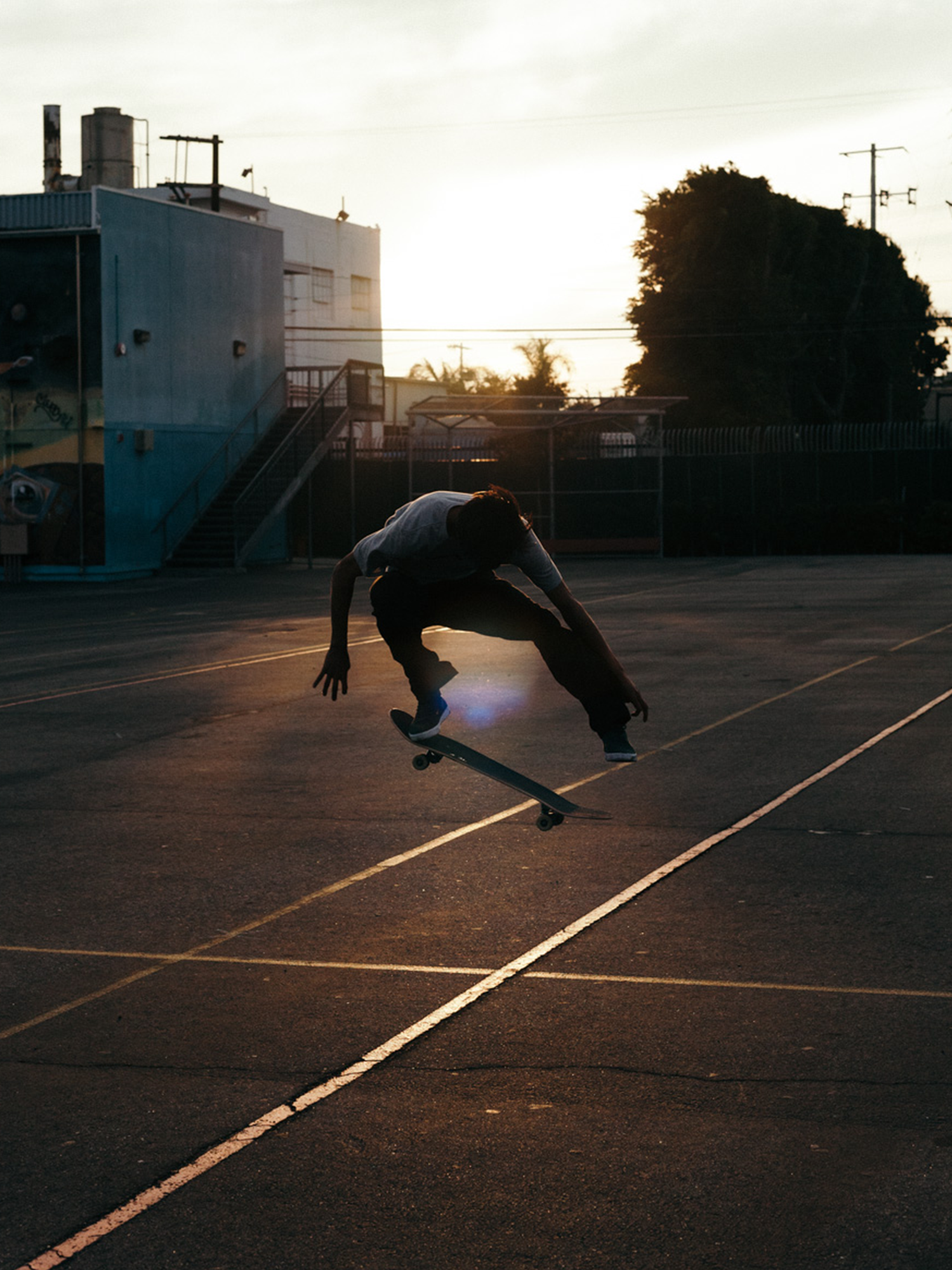 Austin, kickflip.