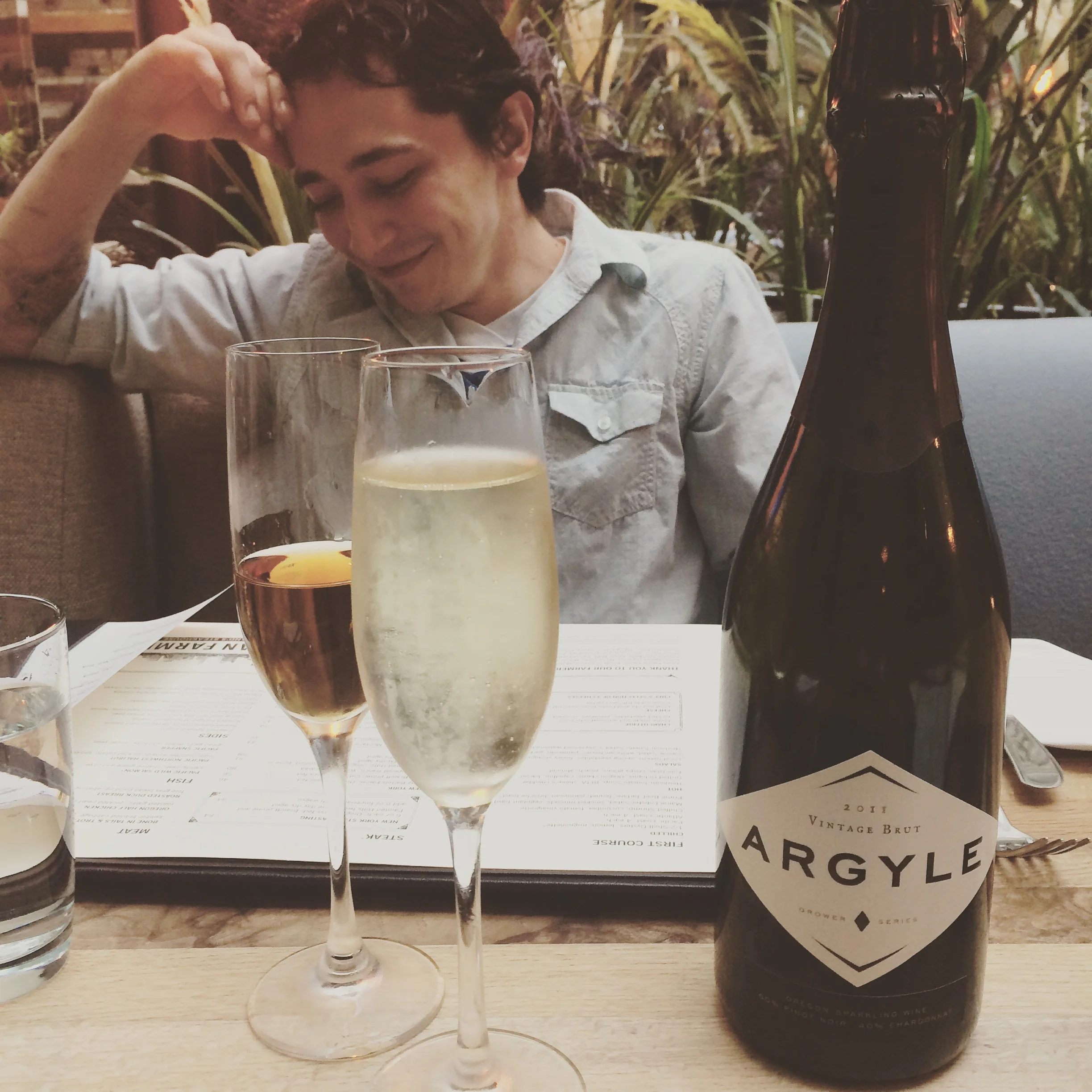 Dinner service with sake pairings