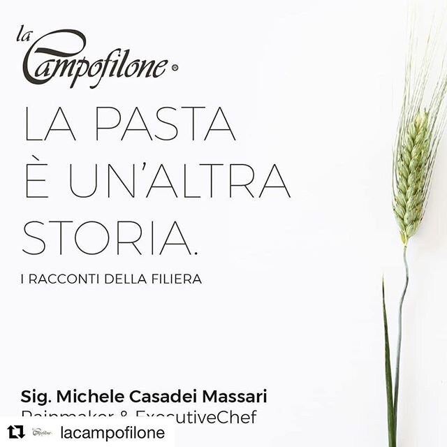 #Repost @lacampofilone with @get_repost
・・・
La pasta &egrave; un'altra storia! I racconti della filiera. Ospite della tavola rotonda @michelecasadeimassari Executive Chef @piccolocafenyc
#lacampofilone #mainingredientlove #scuoladipasta #pastacon #pa