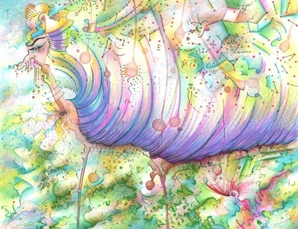 “Sun dappled and confident, Russell trots off to his third audition this week (wish him luck!)”