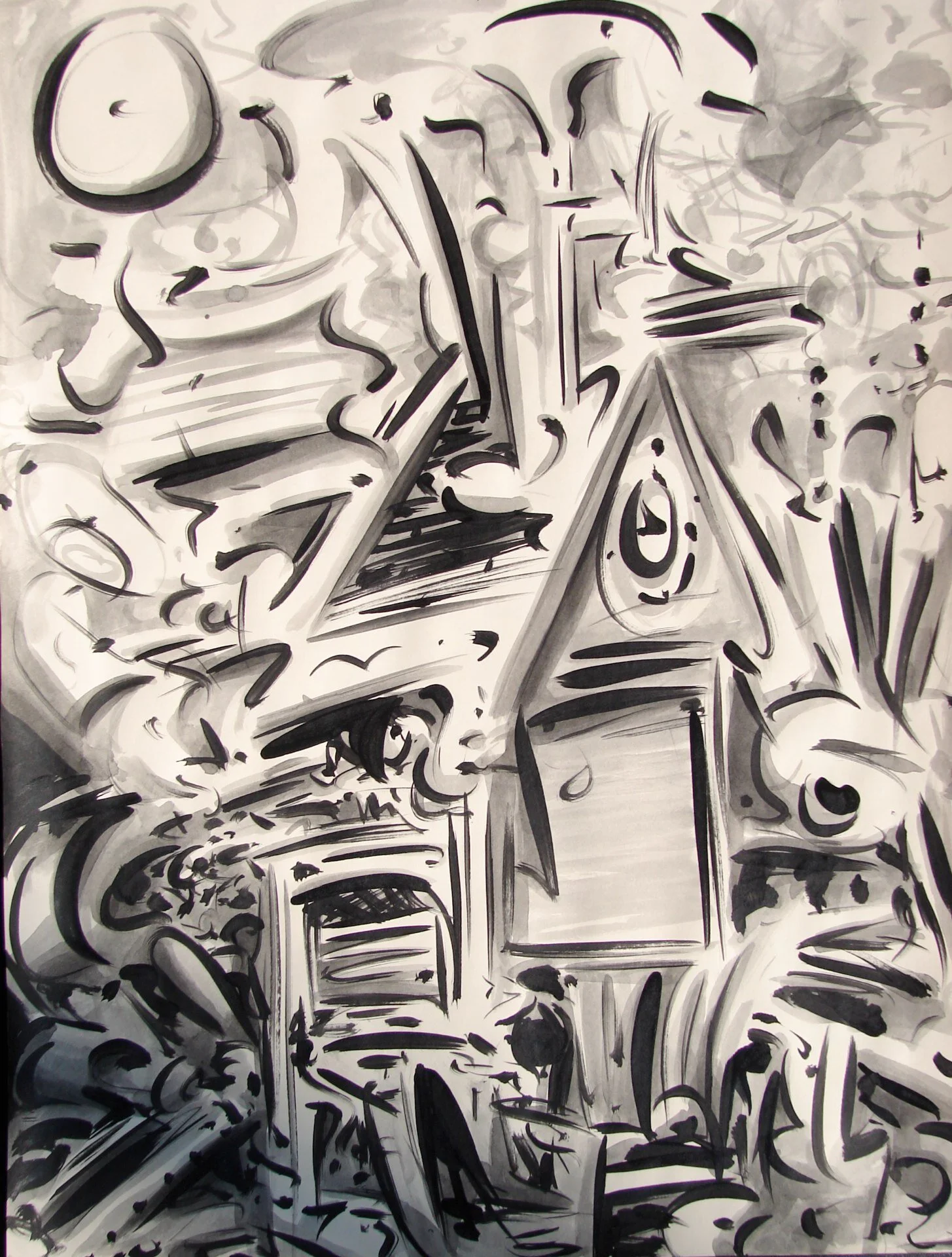 “The Axe House (at the edge of Mohawk Street Swamp)”