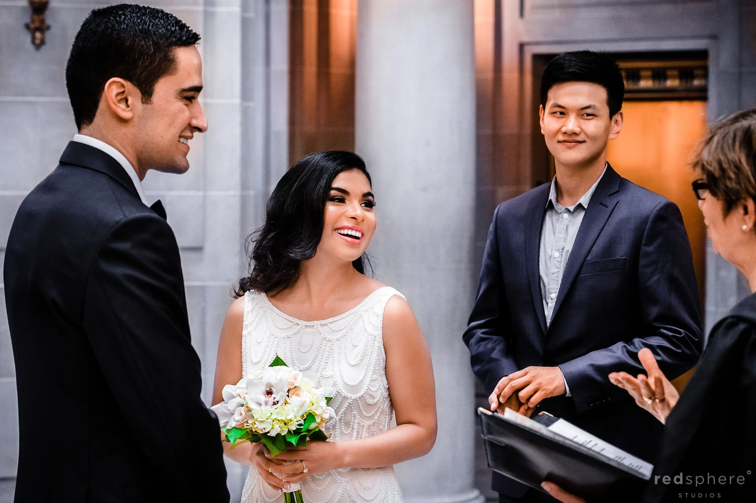 San Francisco City Hall Wedding Ceremony