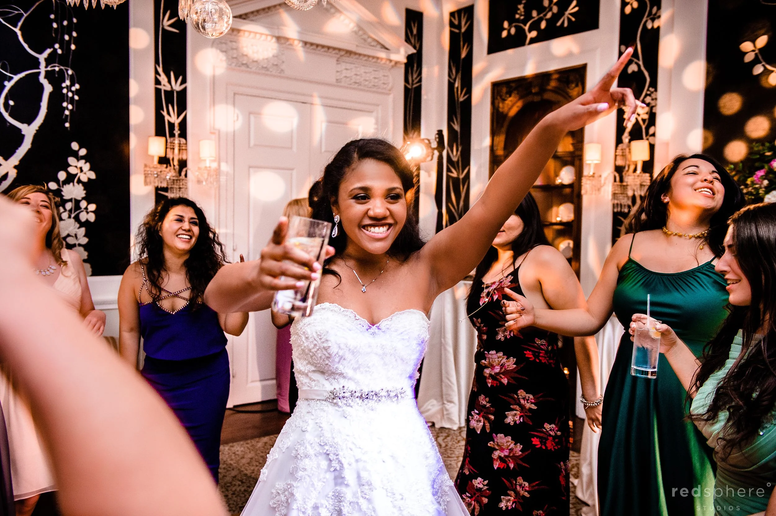 Bride Gets Ready To Party at Fairmont Hotel Penthouse Suite Wedding