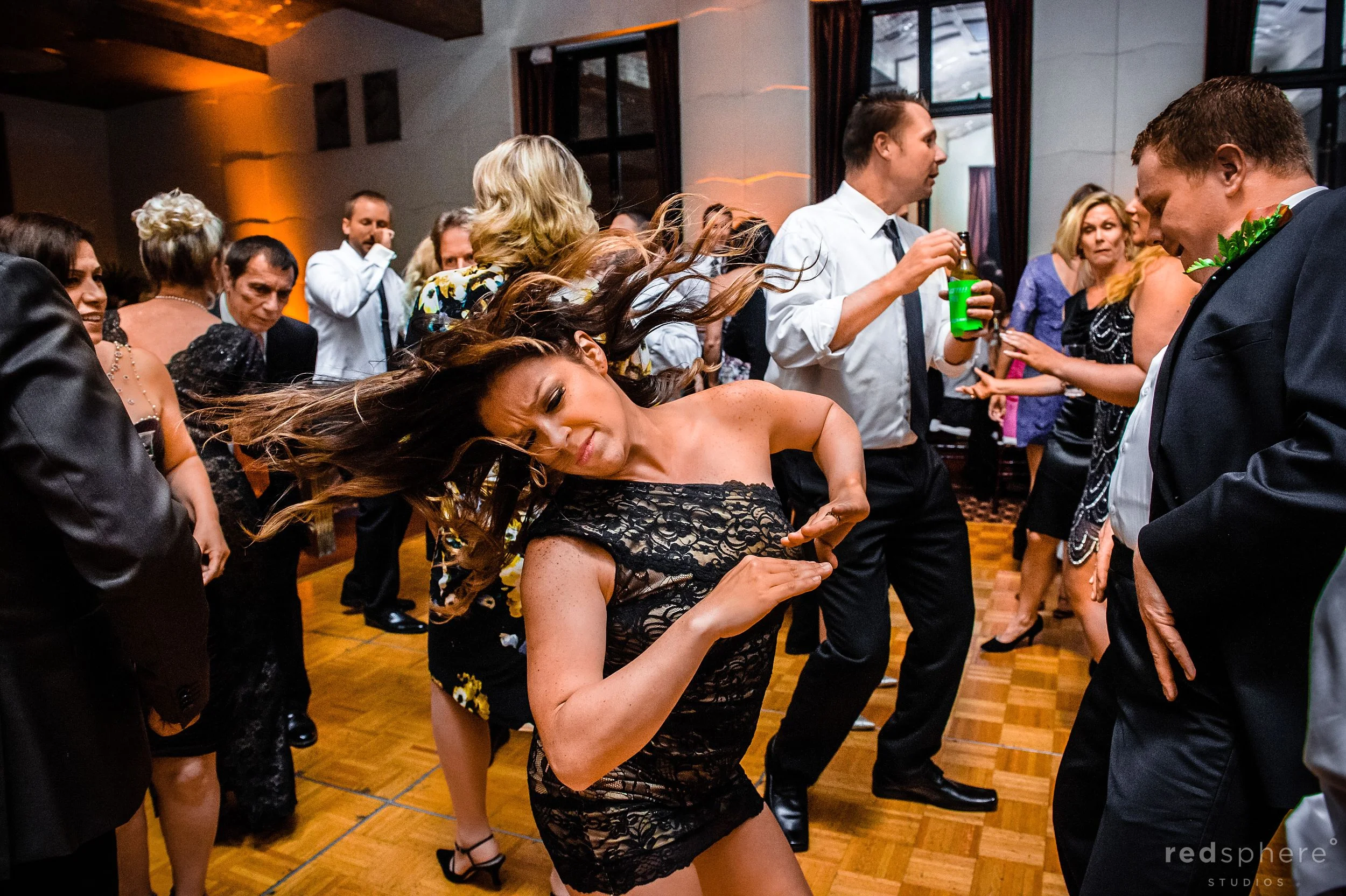 Guest Getting Into The Music at City Club After Party