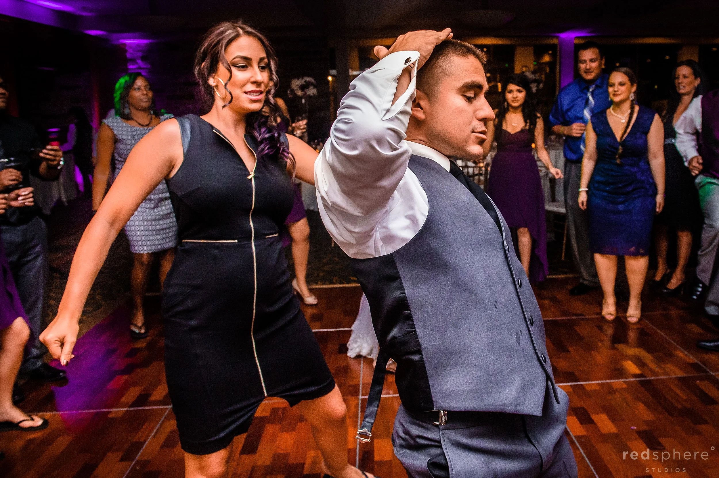 Guests hit the Dance Floor at Palo Alto Hills Golf Club