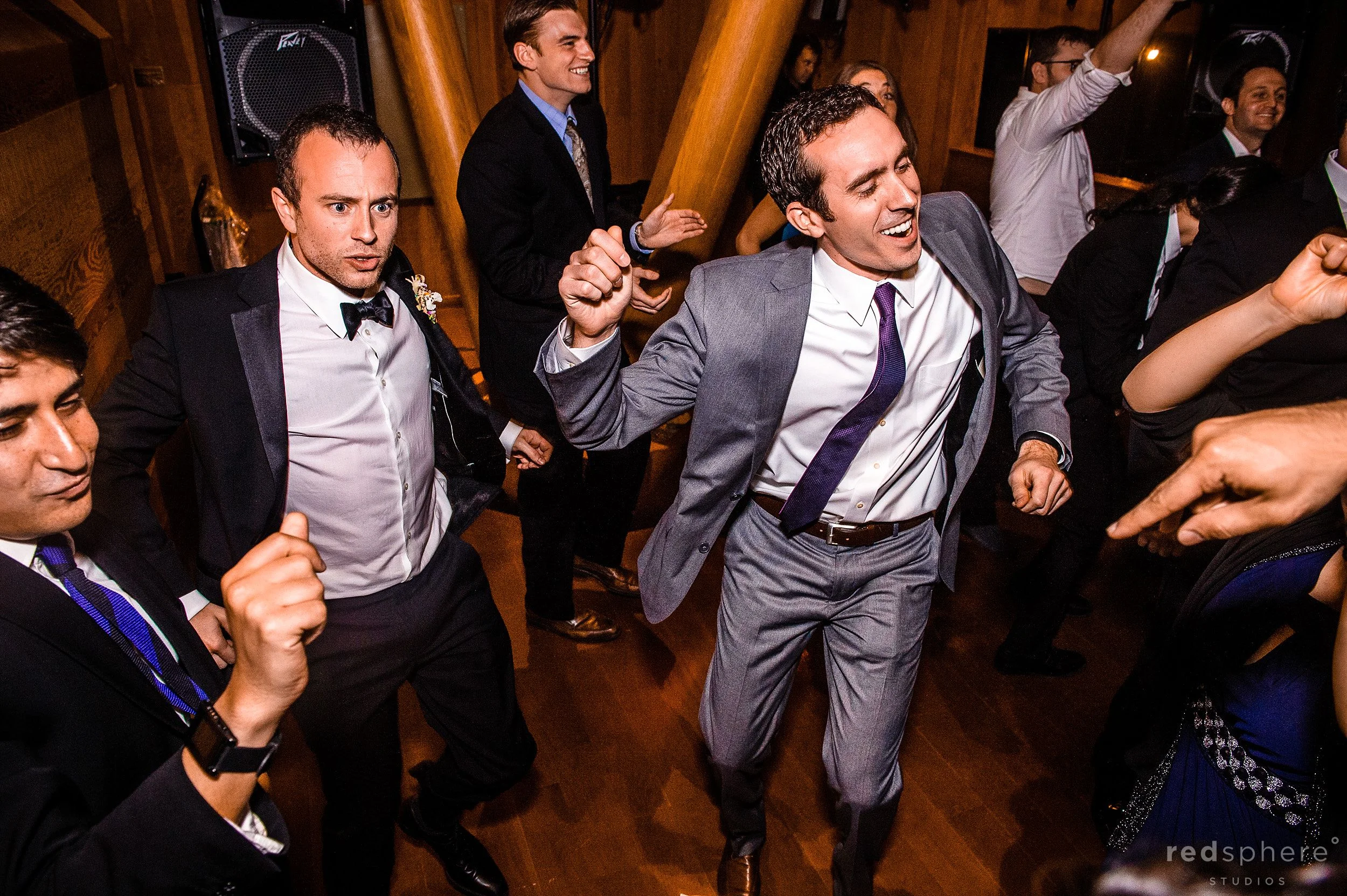 Family and Friends Jamming To The Music, San Mateo Wedding