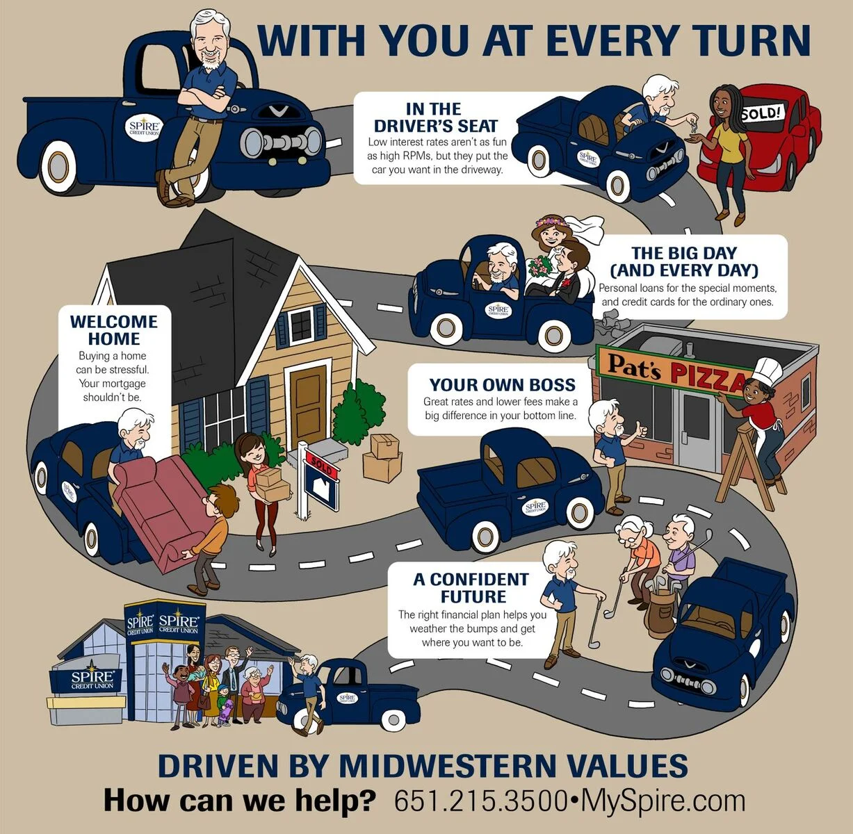 Original half-page print ad