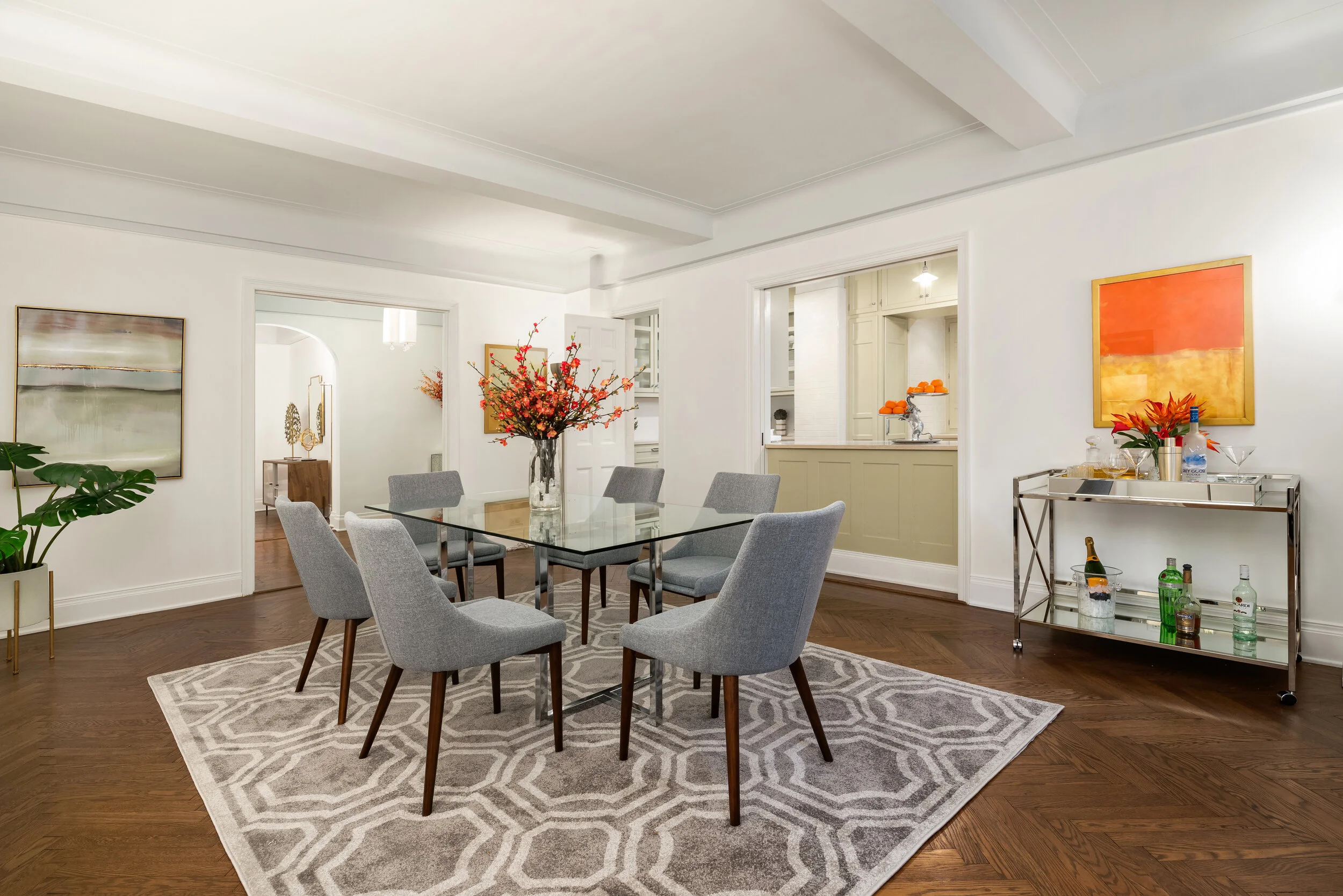 The Dining Room &amp; Kitchen - After