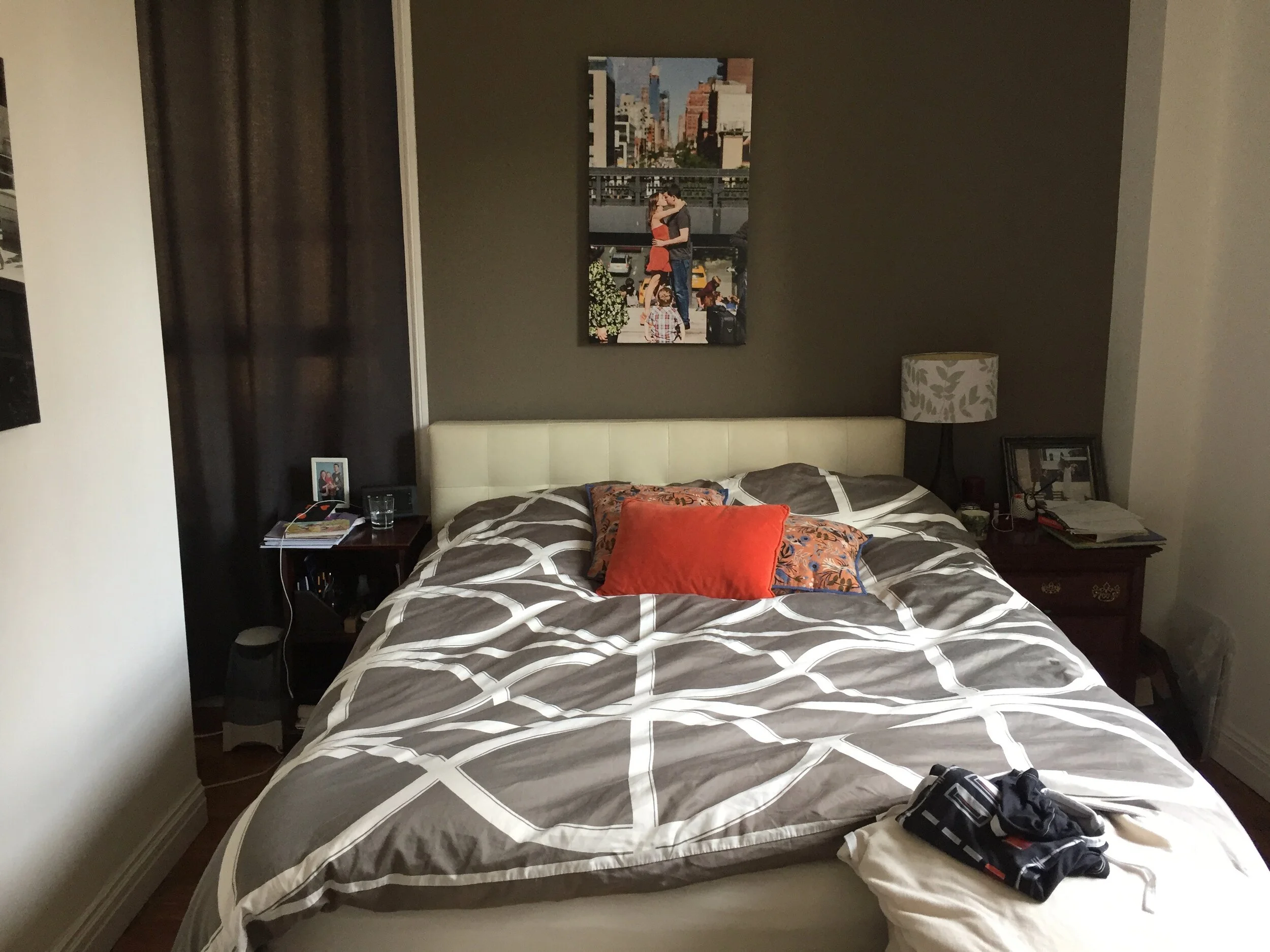 The Master Bedroom -  Before