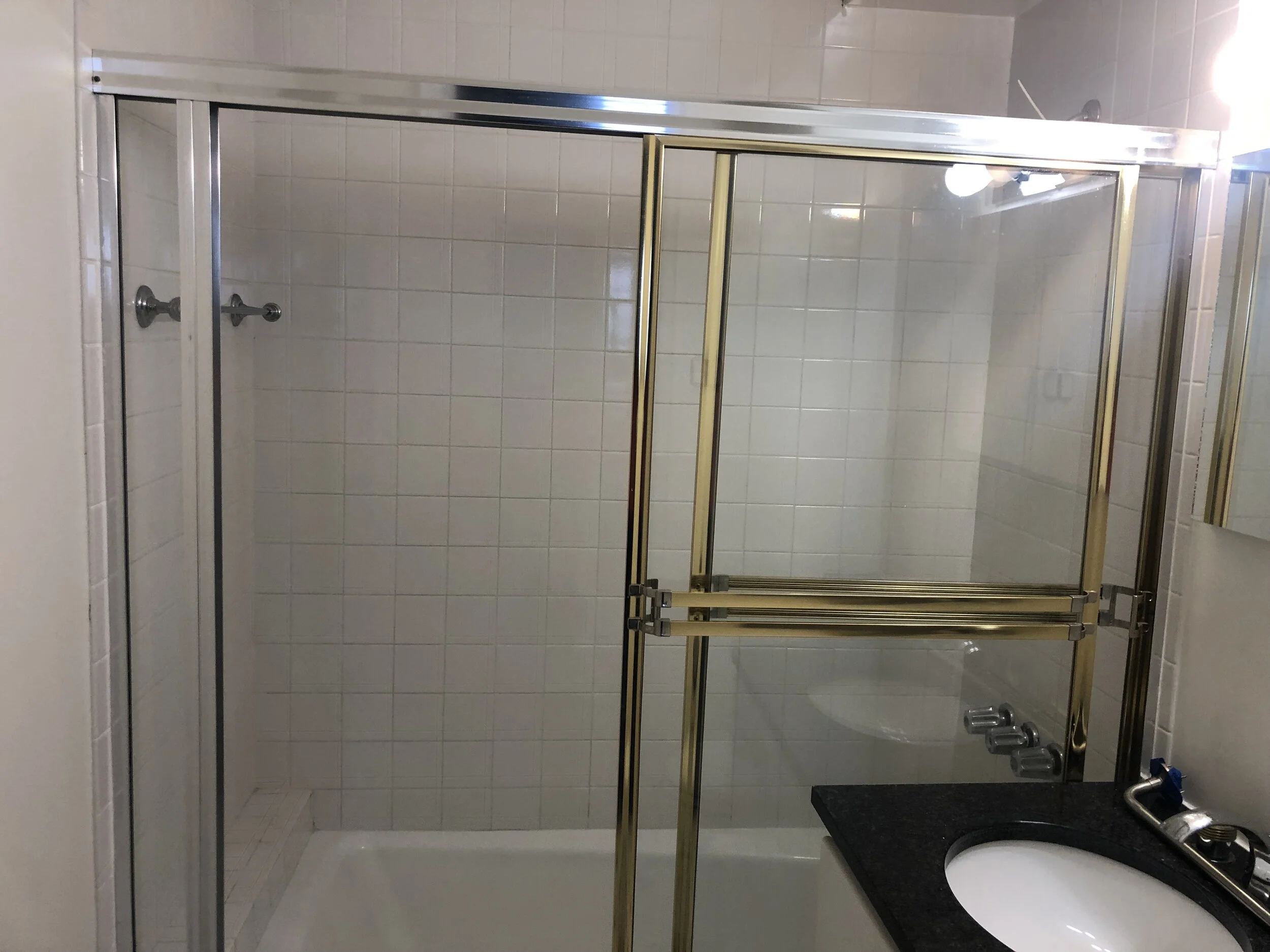 The Master Bathroom - Before