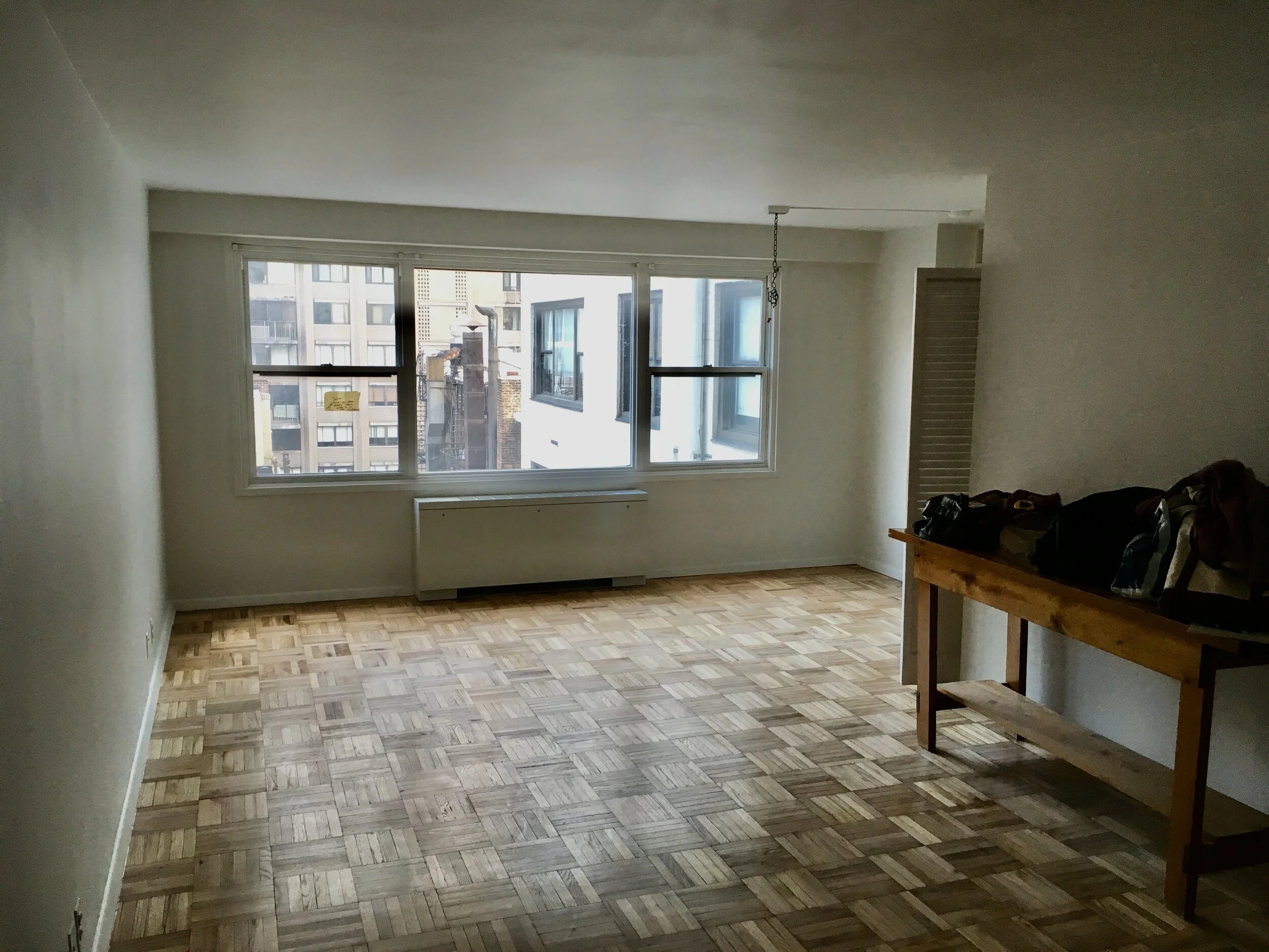 The Living &amp; Dining Rooms - Before