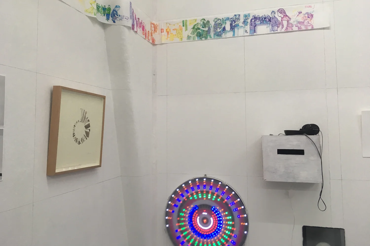 CURTAIN CALL 2016 | 1000 2000s SOAP BLINDSIDE installation view. Image courtesy artists + curators.