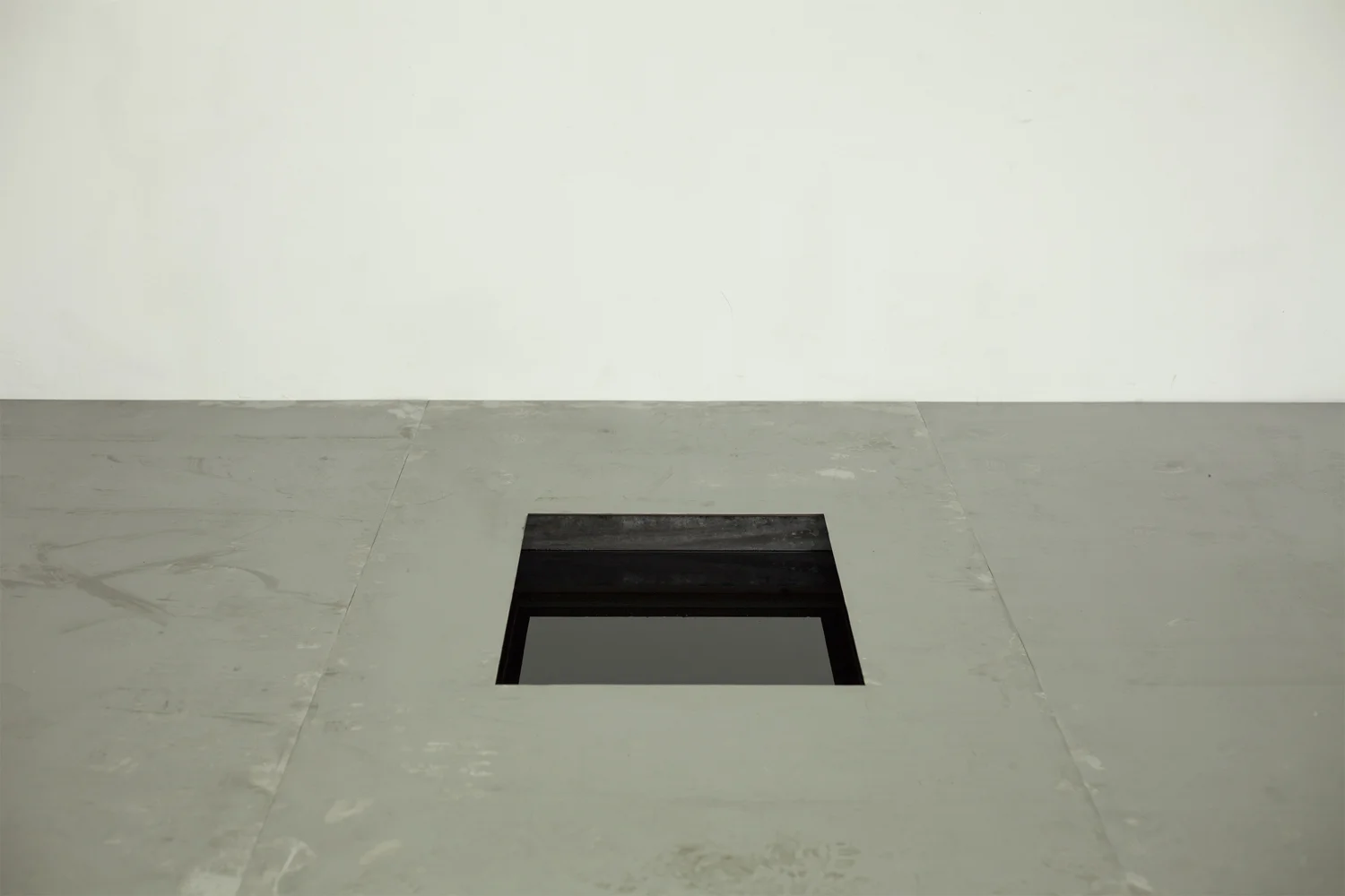  YVETTE JAMES,  Risking the Ocean Beneath Us,  2018,&nbsp;steel, sump oil. dimensions variable. Photograph: Dan Wimberly 