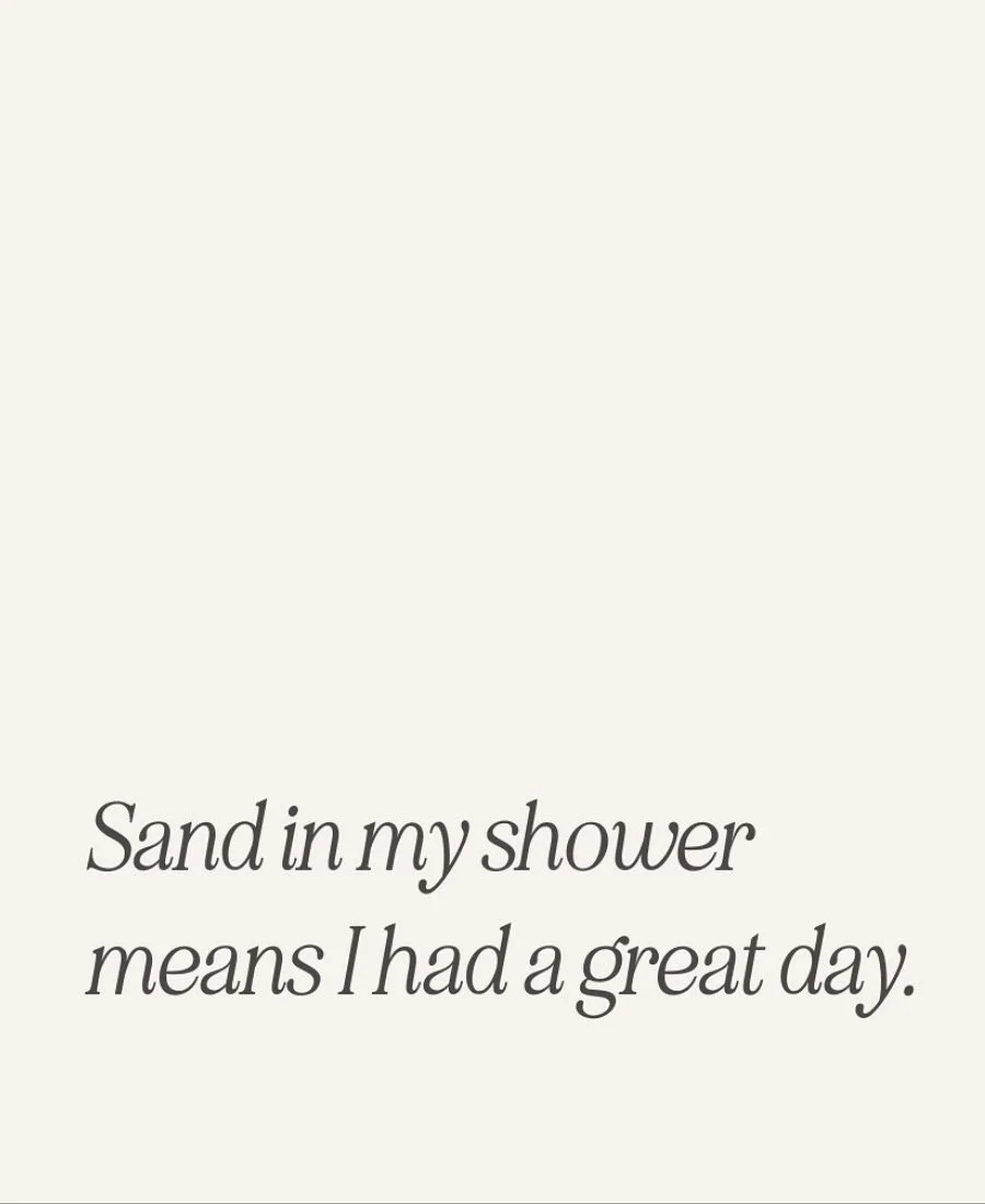 Hope everyone is having a sandy weekend xx