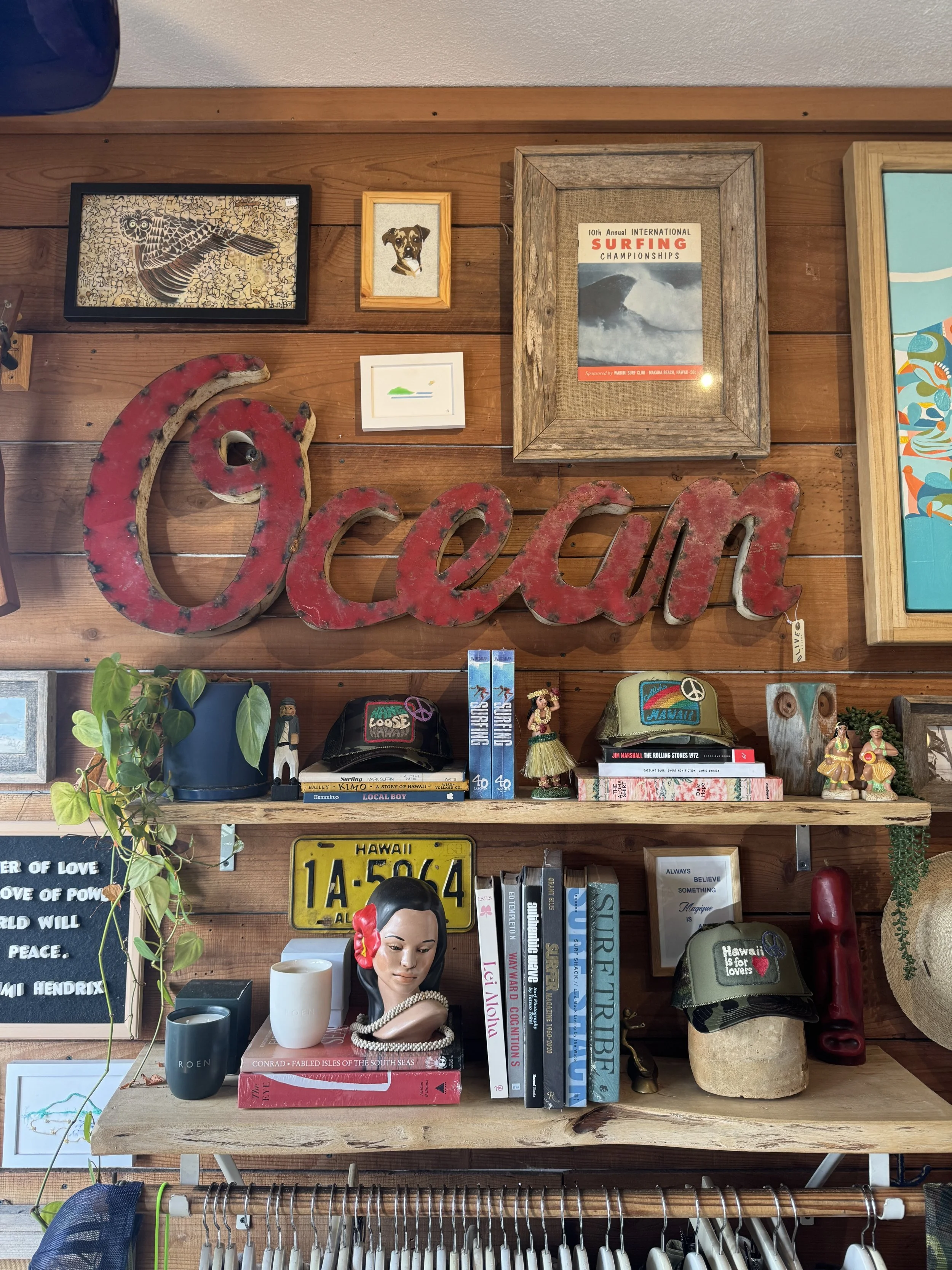 Vintage Ocean Sign