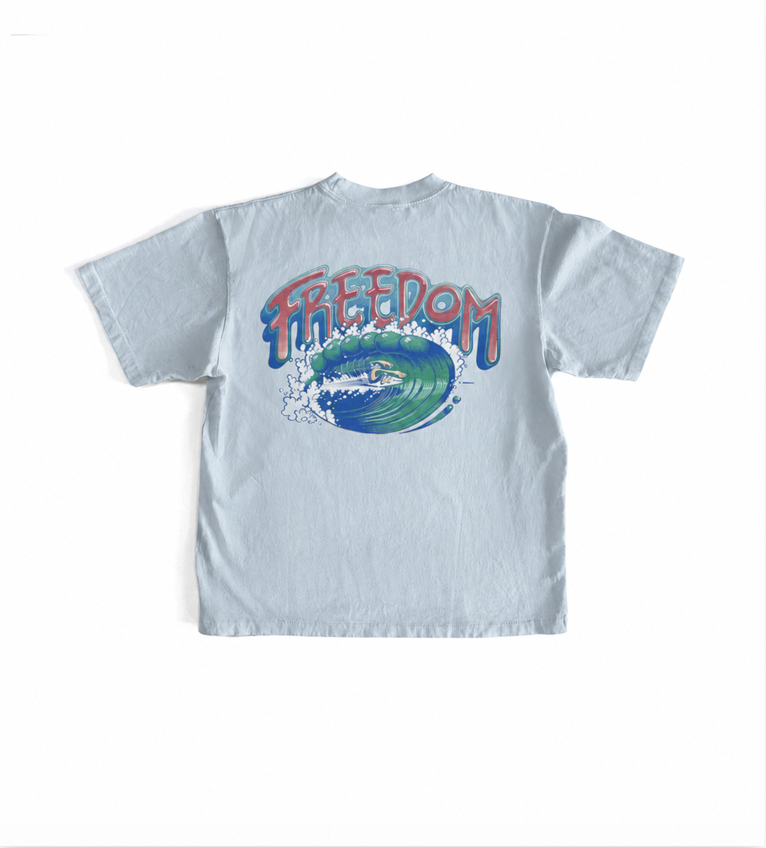 Hi-Cru - 'Freedom' by Rick Griffin - Light Blue