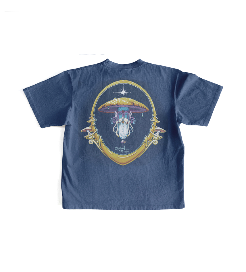 Hi-Cru - 'Mushroom' by Bill Ogden - Navy