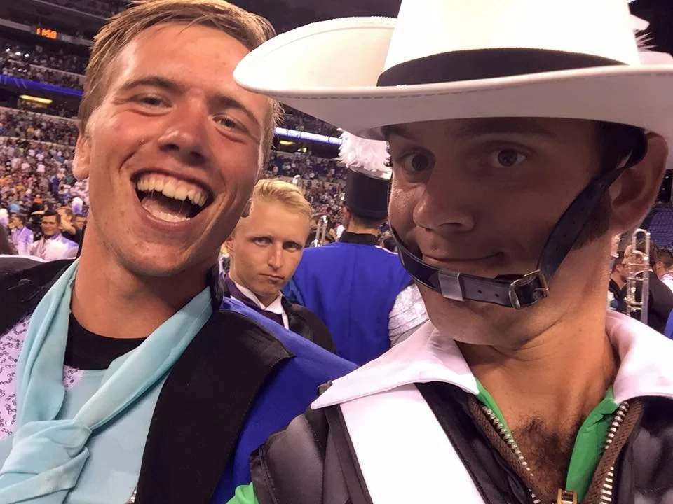 Blake Dimas & Peter Launier celebrating after Finals