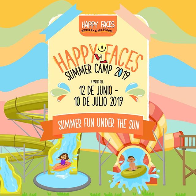 &iexcl;Summer Fun Under the Sun! ☀️ 😎 
Prep&aacute;rate para nuestro Summer Camp 2019 😀 
Este 12 de Junio arrancan cuatro semanas de Incre&iacute;ble entretenimiento 🎉 &iexcl;Cont&aacute;ctanos y reserva tu cupo!
#happyfaces #summercamp2019