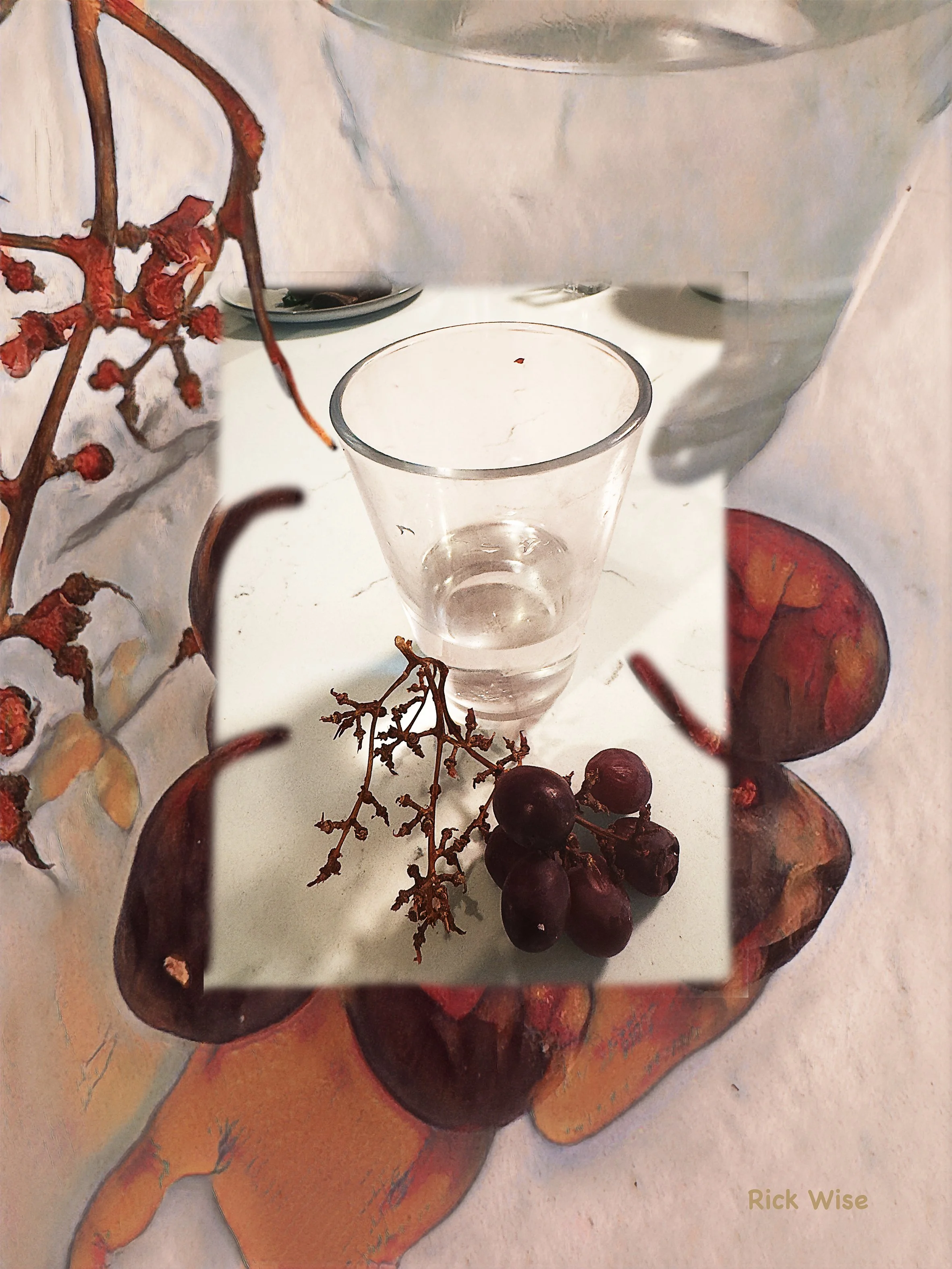 Dried Grapes with Water