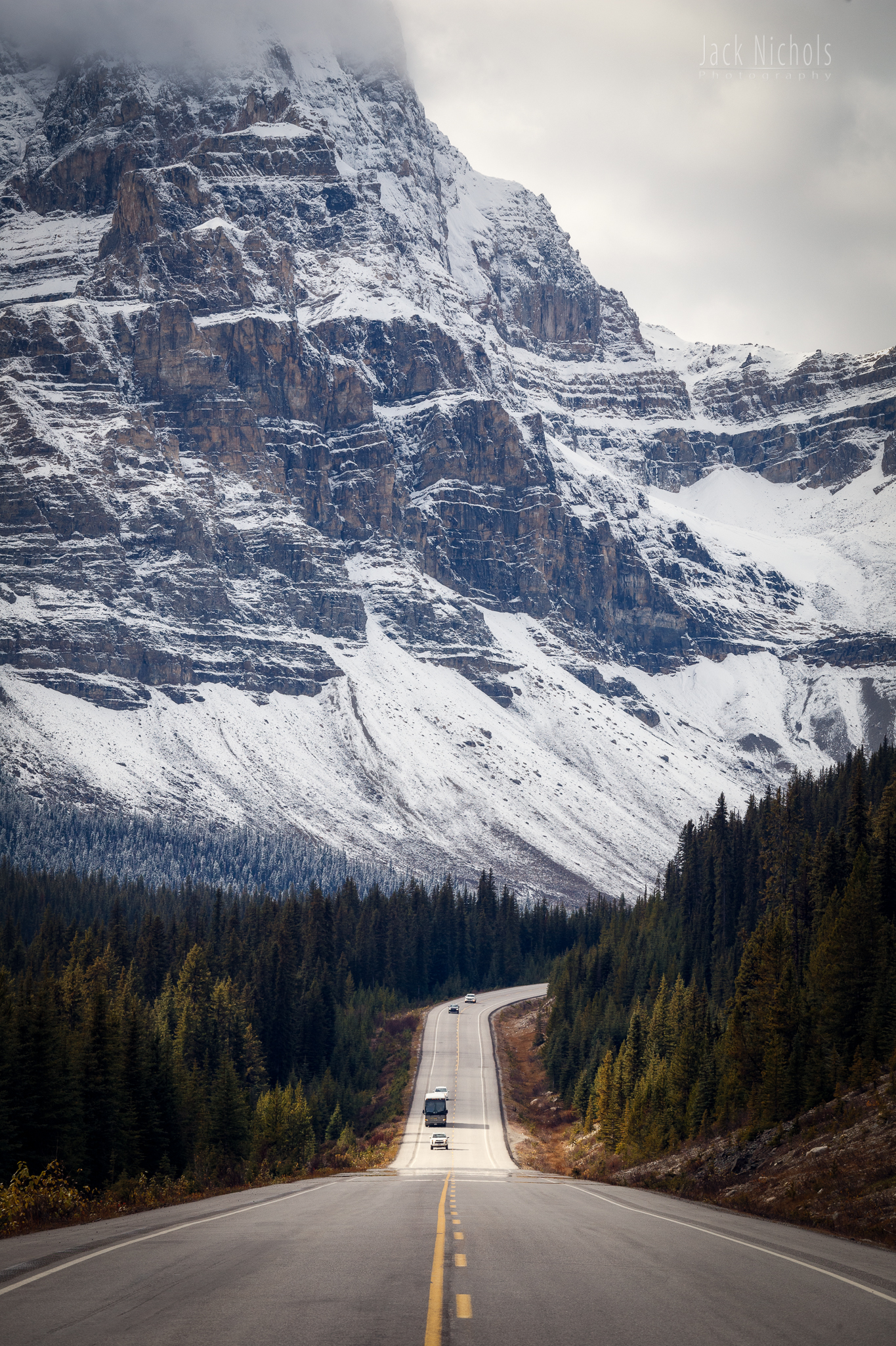 Driving the Icefields