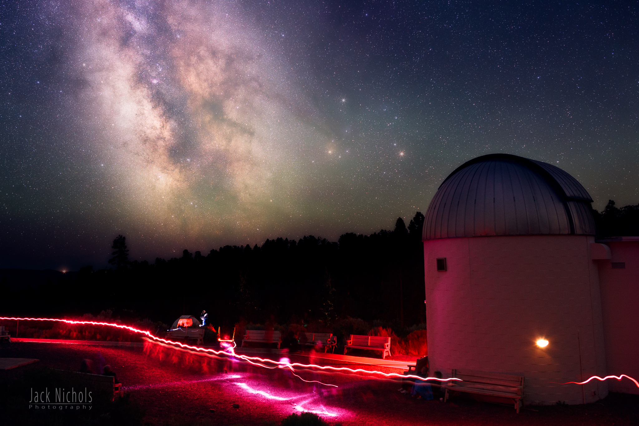 Milky Way example (Pine Mountain Observatory, Bend, Oregon)