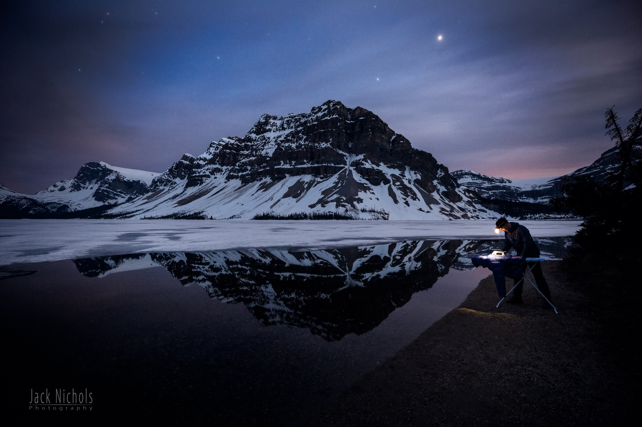 Bow Lake Ironing