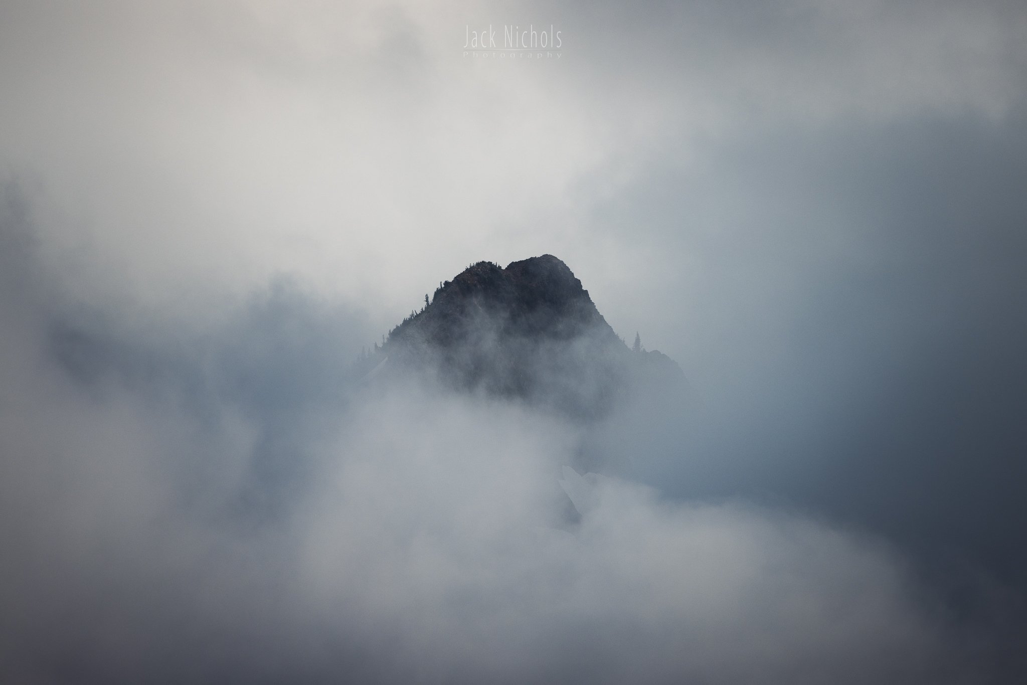 Artist Point on a Cloudy Day