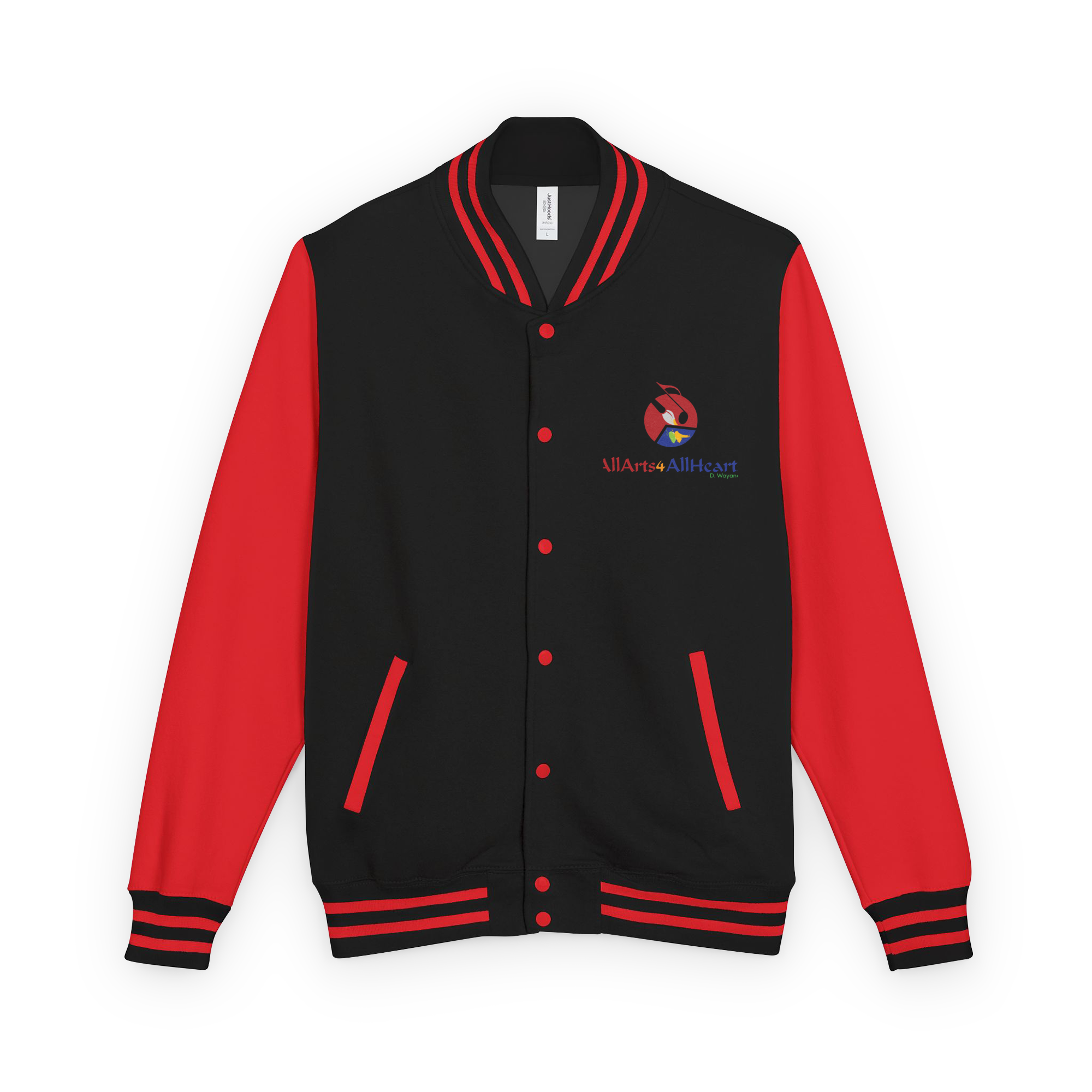 unisex-heavyweight-letterman-jacket-jet-black-fire-red-front-6a2e034cee25e.png