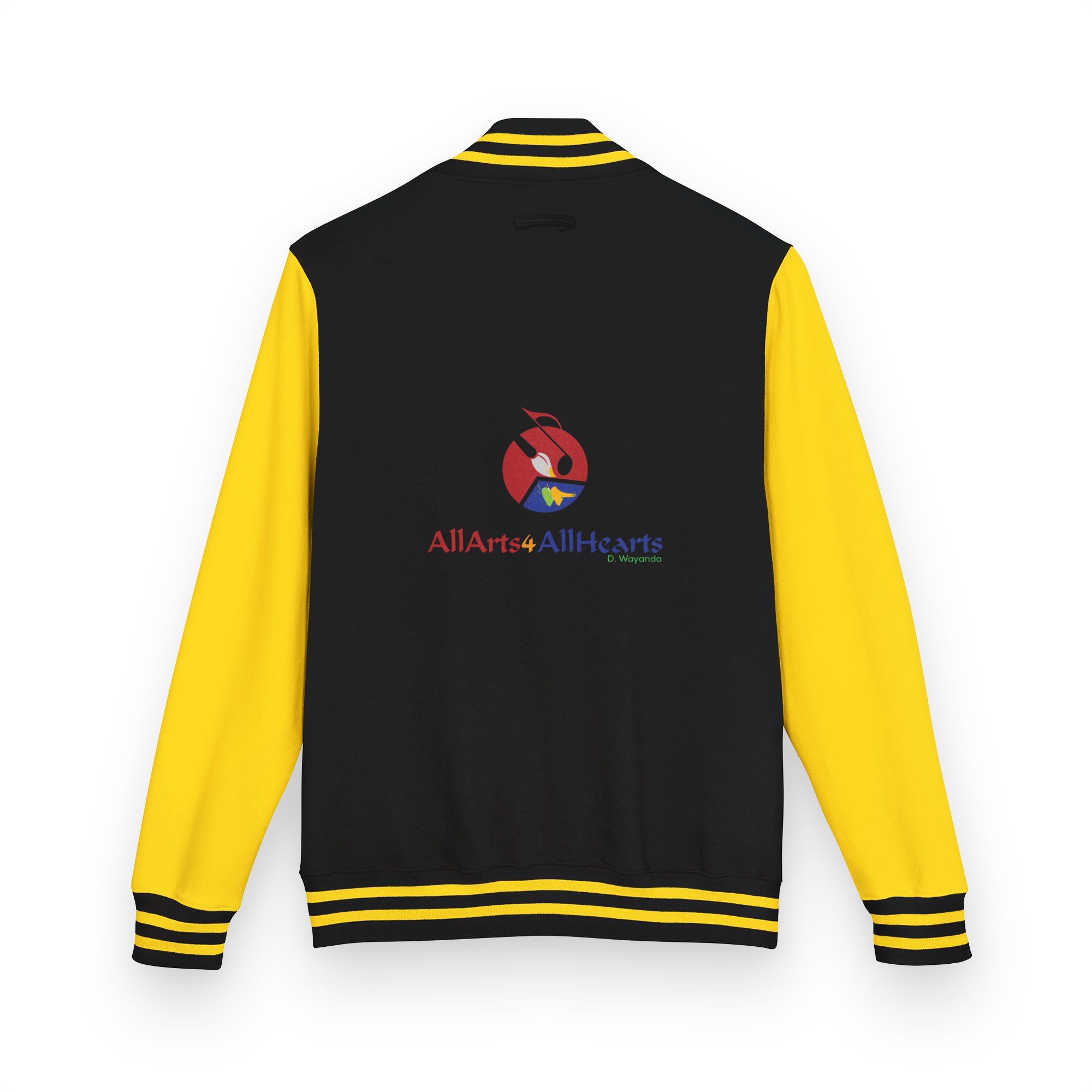 unisex-heavyweight-letterman-jacket-jet-black-sun-yellow-back-6a2e034cef65b.png