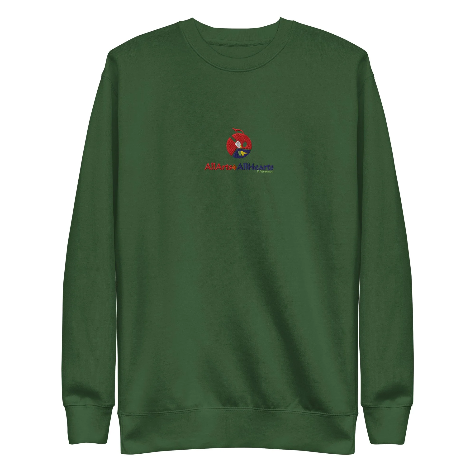 unisex-premium-sweatshirt-forest-green-front-6a2f2bf12a8f2.jpg