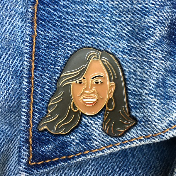 Michelle Obama Pin by The Found