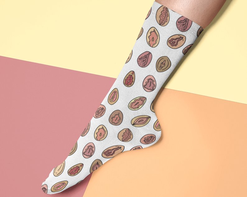 Vagina Socks by IronicDuck