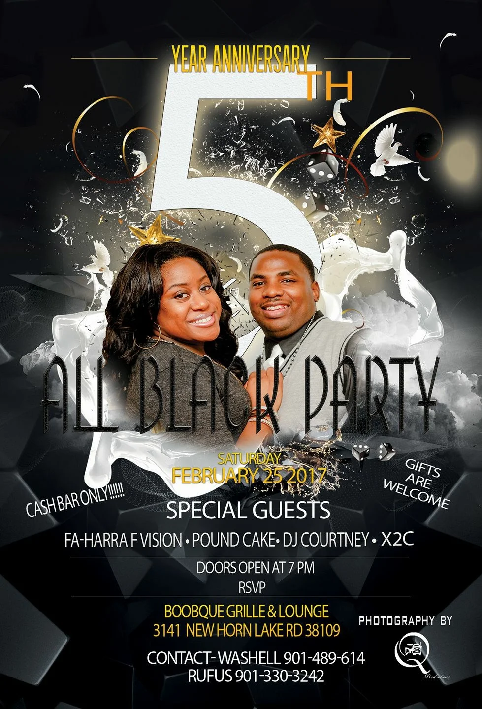 All Black Party 5th Year Anniversary!
