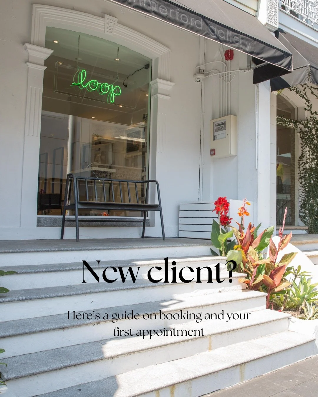 New to Loop? Unsure how to book? 
Here are our steps to your new hair! Can&rsquo;t wait to see you in salon 🫶🏼 
.
.
.
.
.
.
#salon #hairsalon #haircut #haircolour