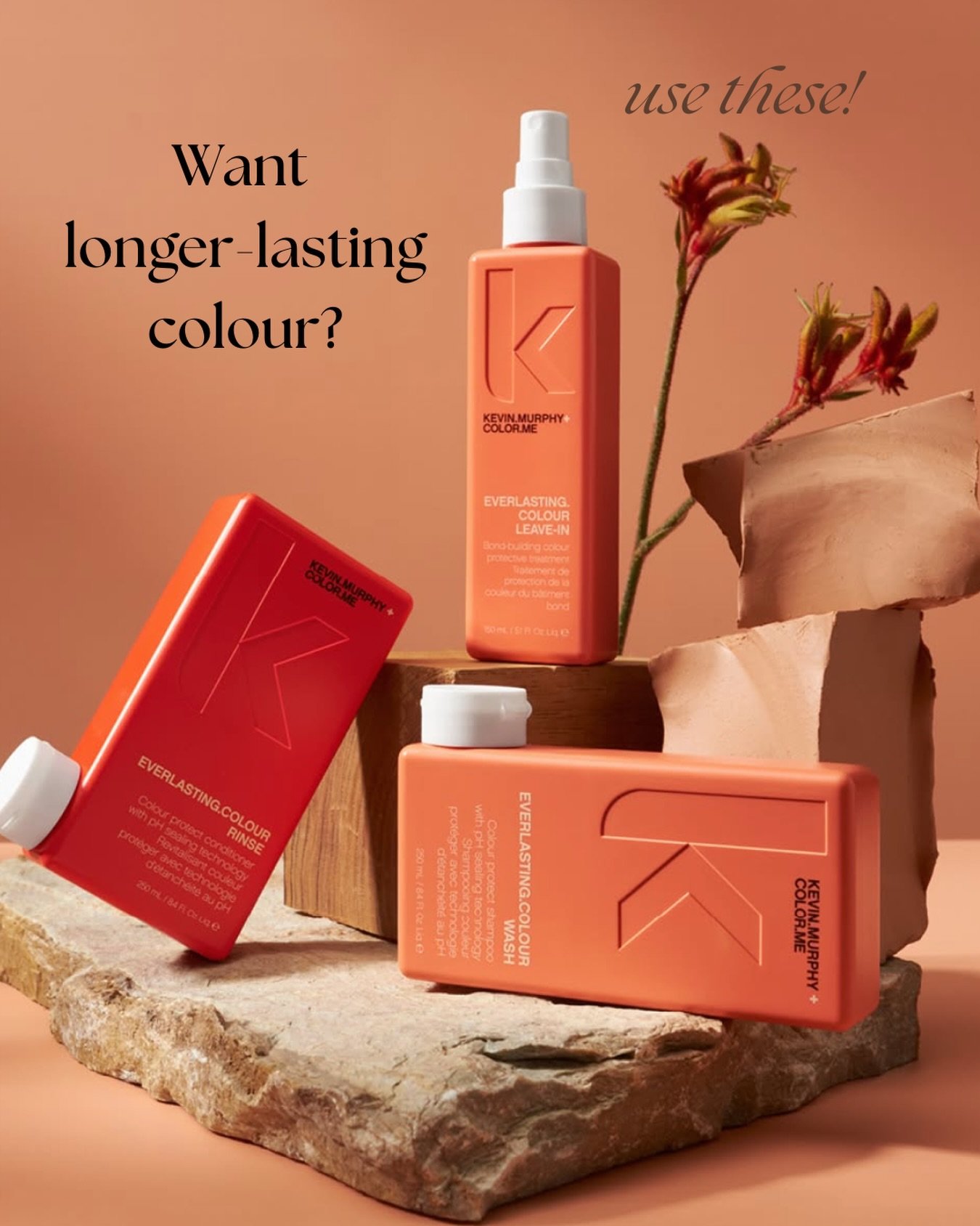 Colour fading fast? 😭

Try @kevin.murphy.australia EVER.LASTING COLOUR range! These products help to regulate the ph of your hair for a longer lasting colour! 
.
.
.
.
.
#kevinmurphy #shampooandconditioner #treatment #hair