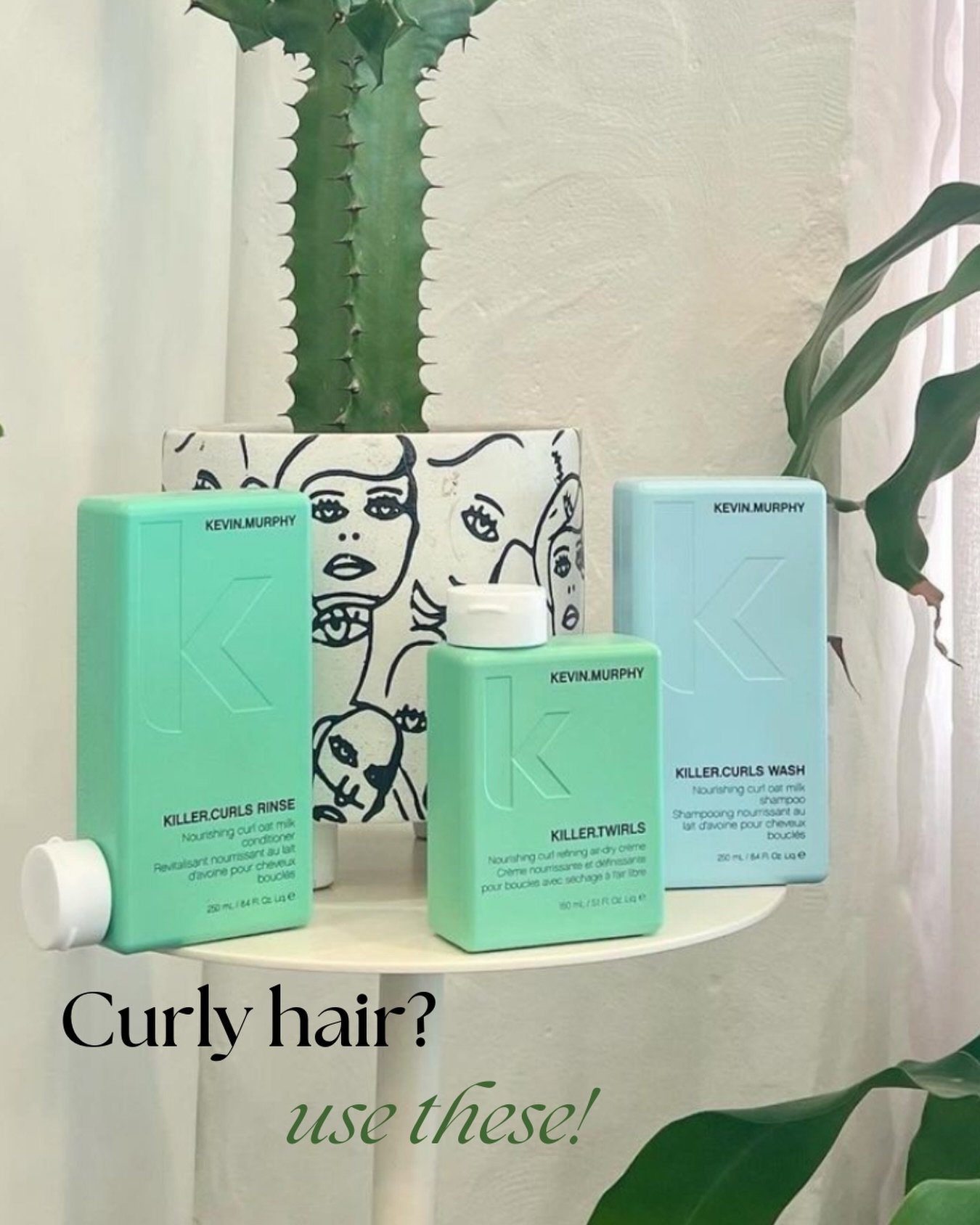 Loving @kevin.murphy.australia KILLER.CURLS range! Everything from a shampoo to conditioner to a curl refining leave in! ➿
.
.
.
.
.
#kevinmurphy #curlyhair #curlygirlmethod
