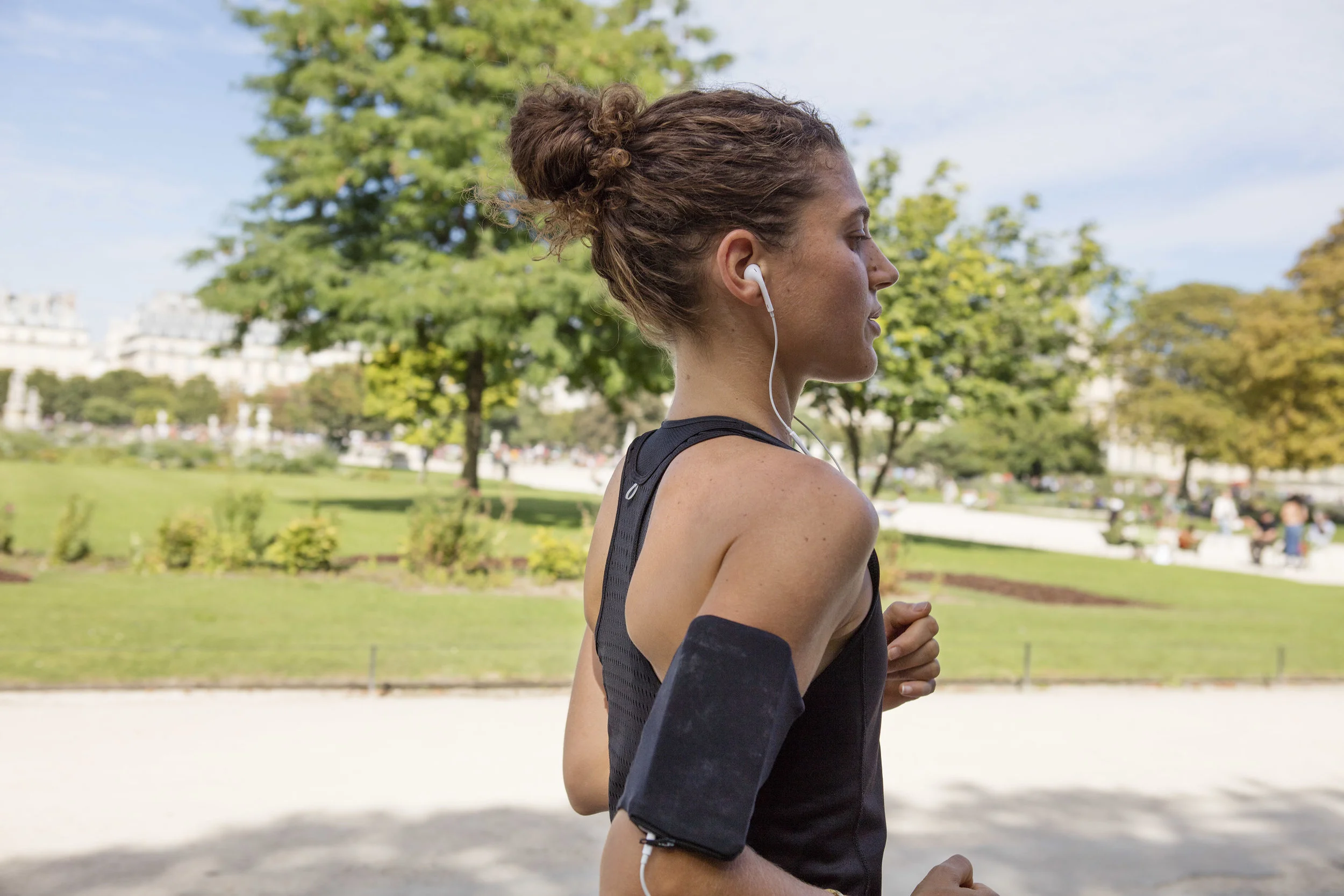 Bra: Old Navy. Top: GapFit. All Images by Corinne Stoll .