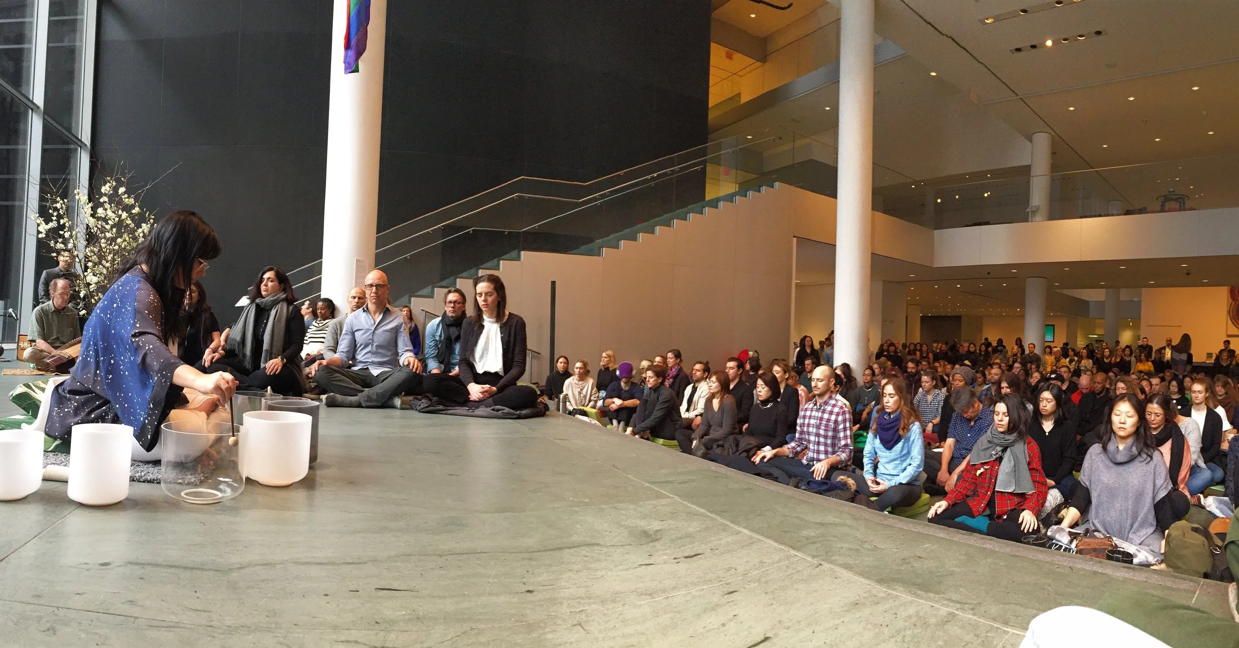 Sara Auster at the MOMA.