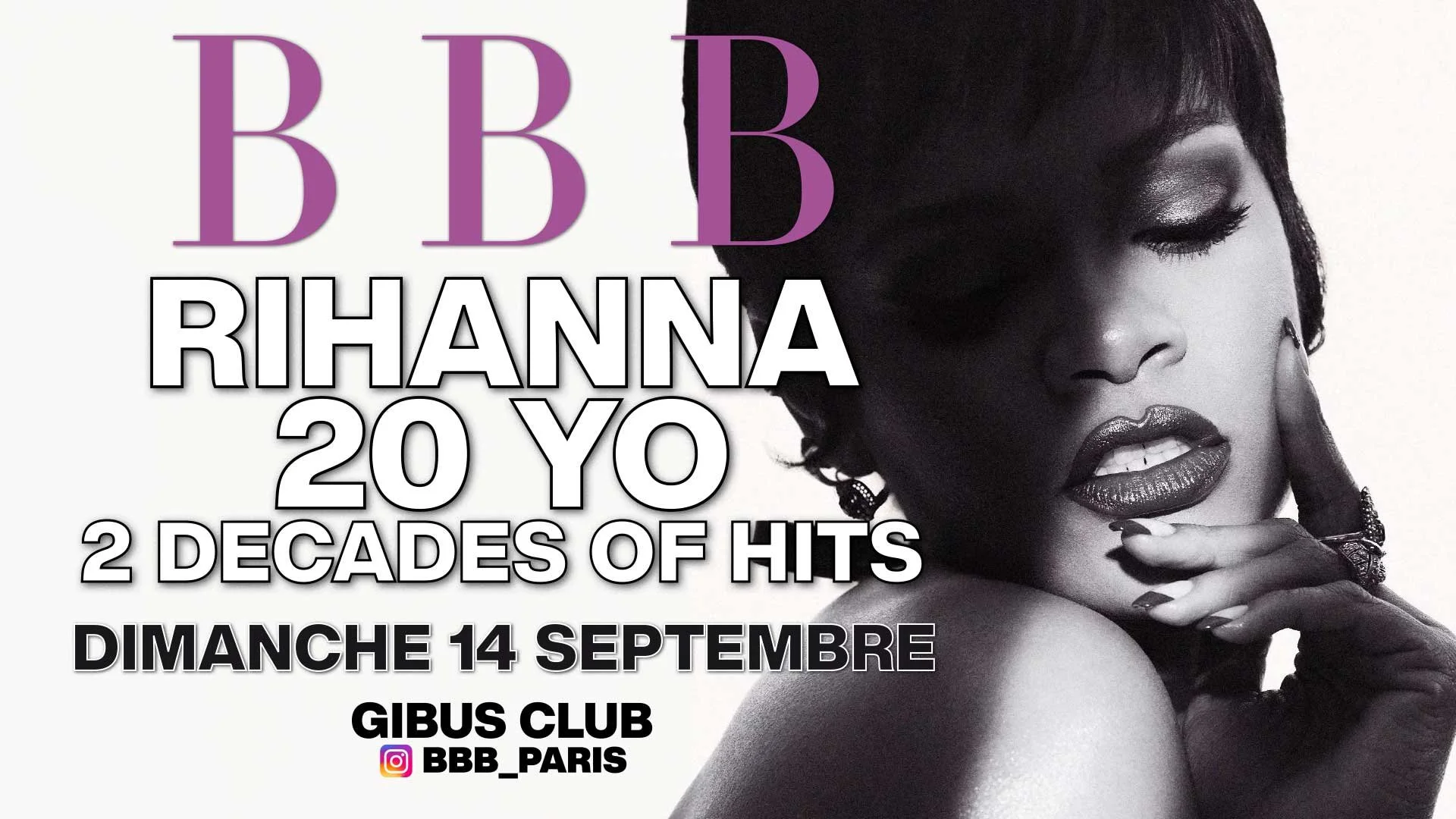 BBB RIHANNA 20 ANS DE HITS