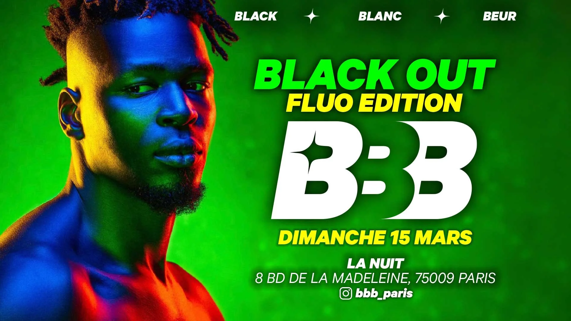 BBB BLACK OUT FLUO EDITION