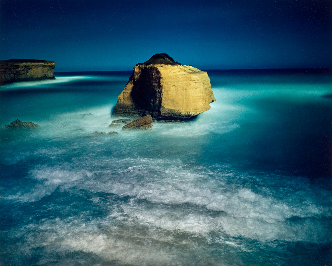    Land of Time     Island in Time  1981 (Great Ocean Road, Victoria) Print size variable   
