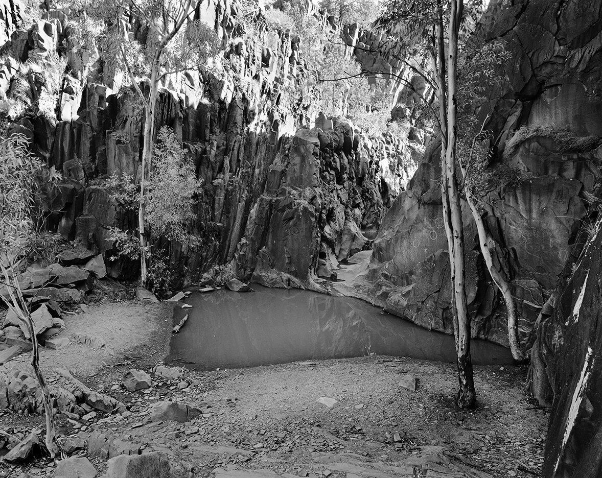    Foundation Photographs     Sacred Canyon , Flinders Ranges, SA 2004  Print size variable  