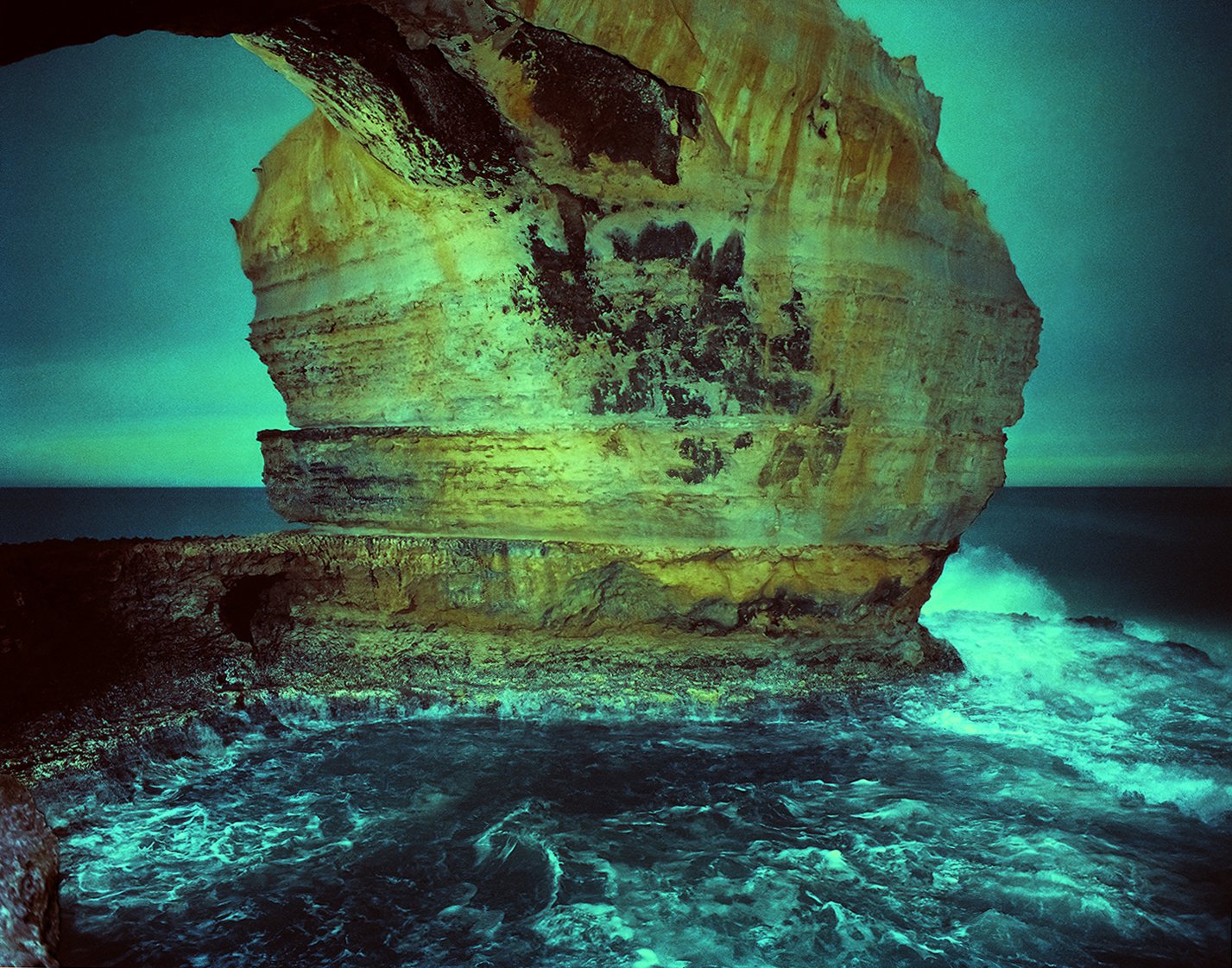   Land of Time     The Arch  1981    (Great Ocean Road, Victoria) Print size variable     