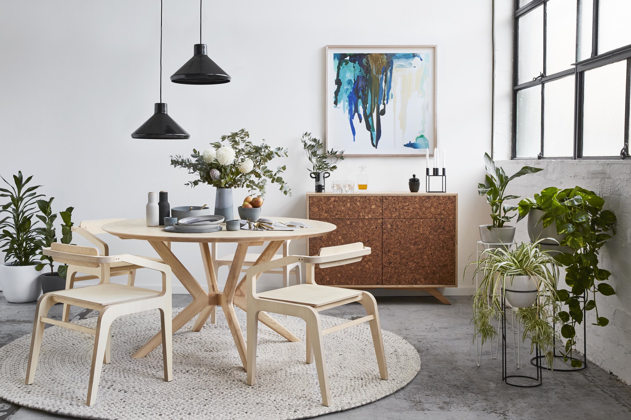 Maitland Street Interiors, Sarah Elshaug, Interior Stylist Melbourne, Felix Furniture Dining Room, The Retreat Stylist