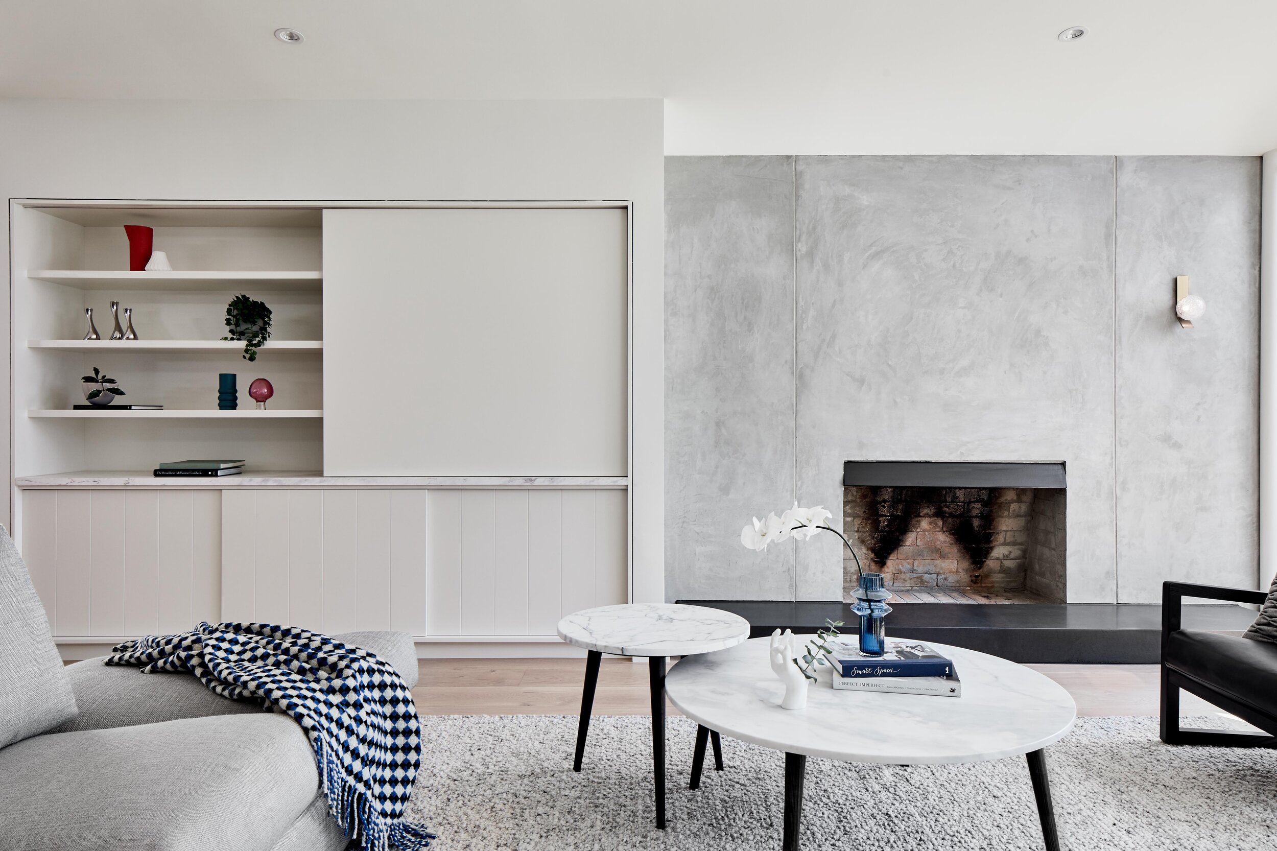 The Retreat Stylist, Maitland Street Interiors, Sarah Elshaug, Interior Decorator Melbourne, Interior Stylist Melbourne, JVM Residence, Contemporary Living Room